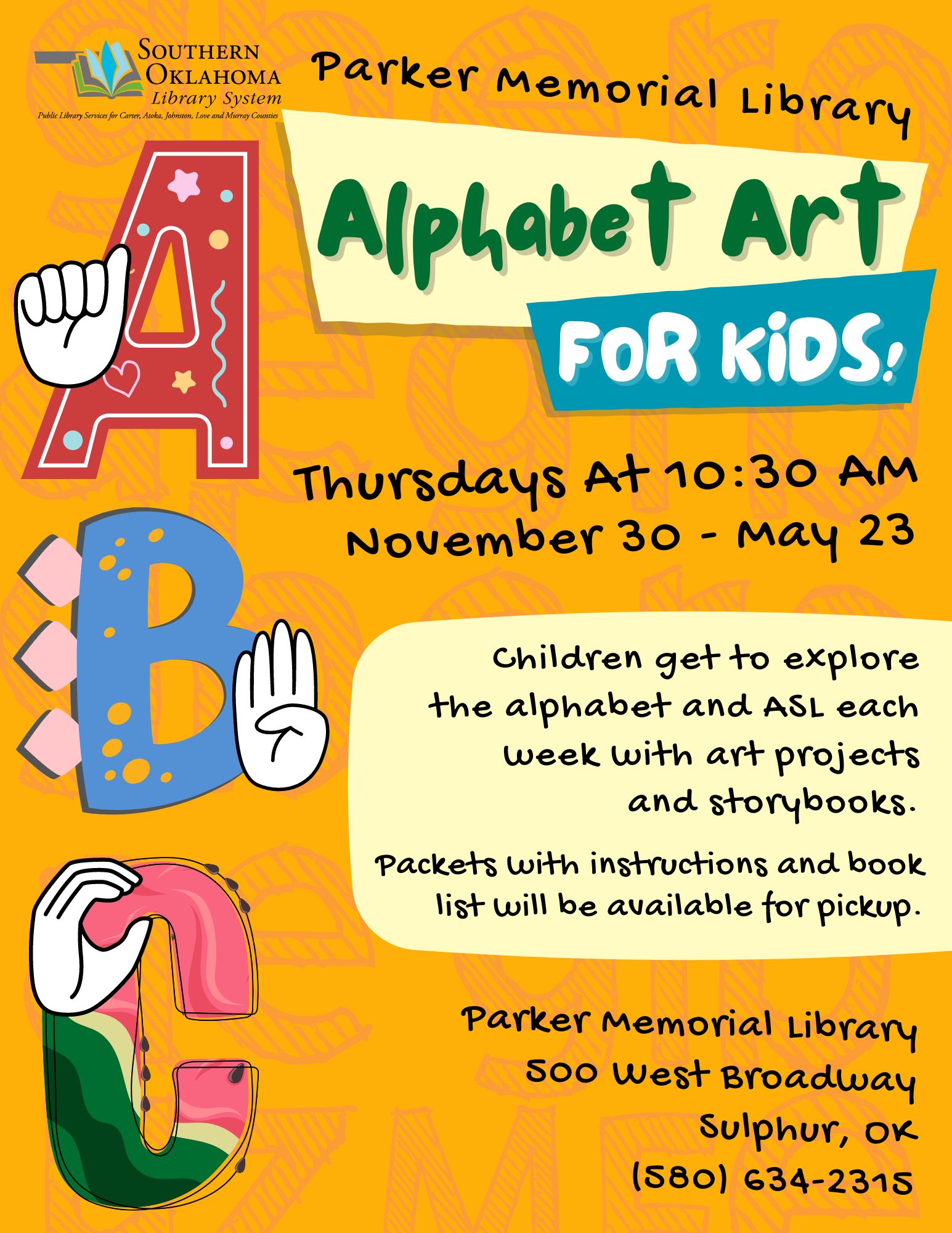 Alphabet Art PML Flyer (1)