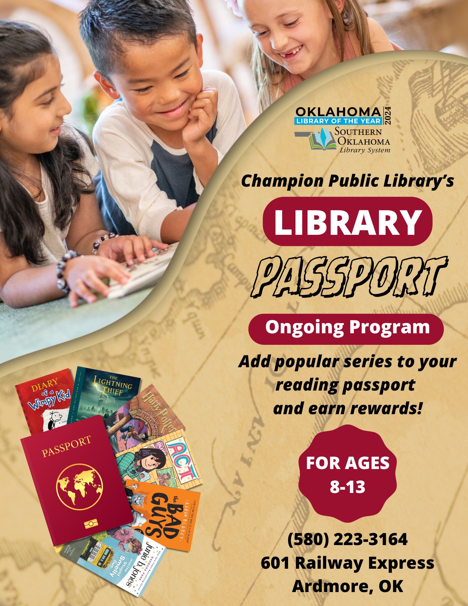 Reading Passport CPL 2024 v2 flyer