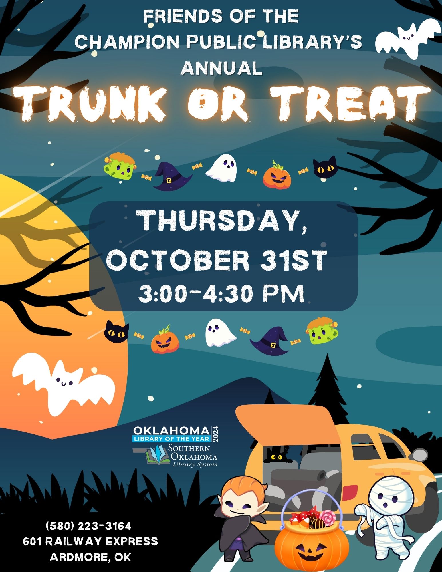 Trunk-or-Treat CPL 2024 Flyer