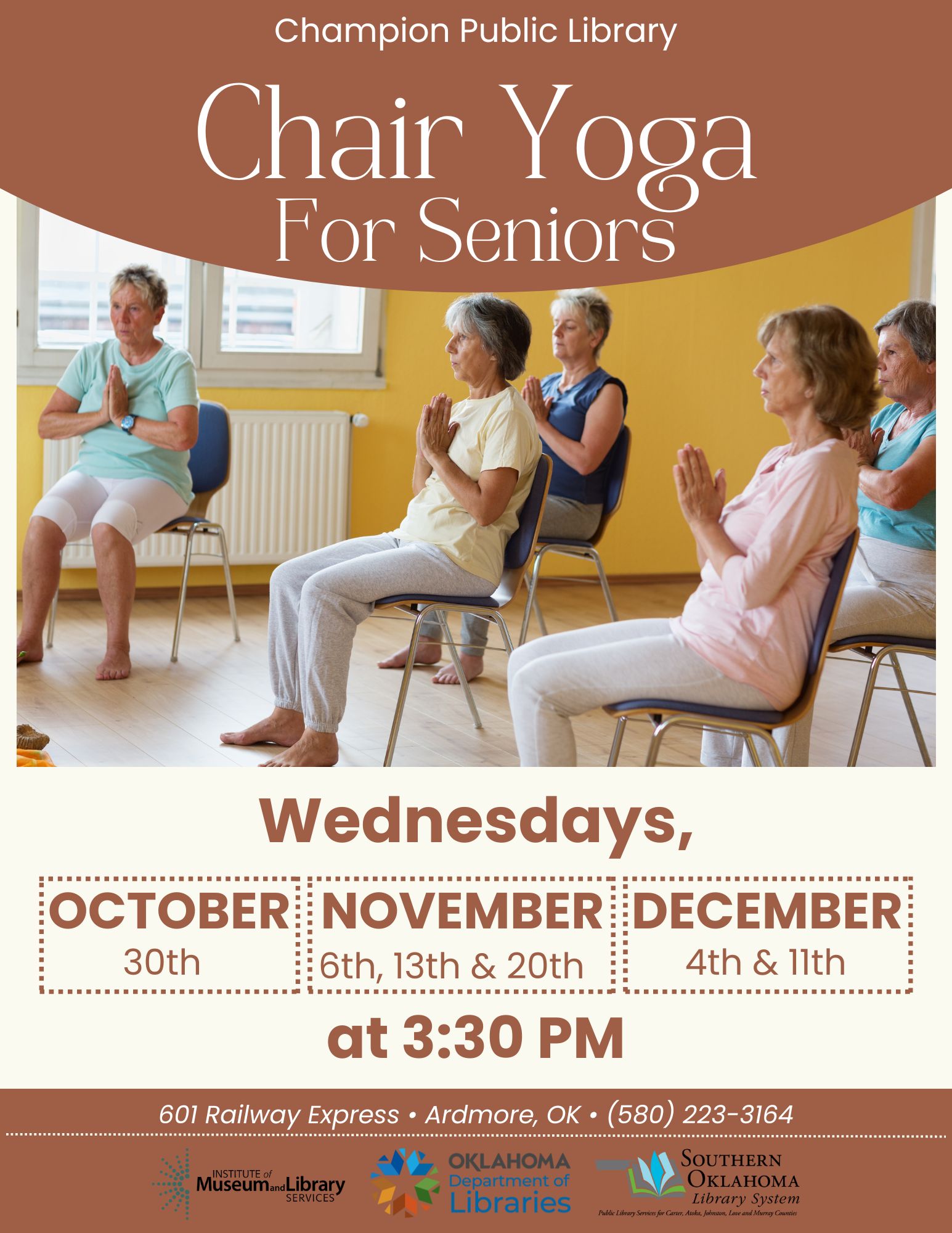 Chari Yoga CPL Oct 2024 Flyer