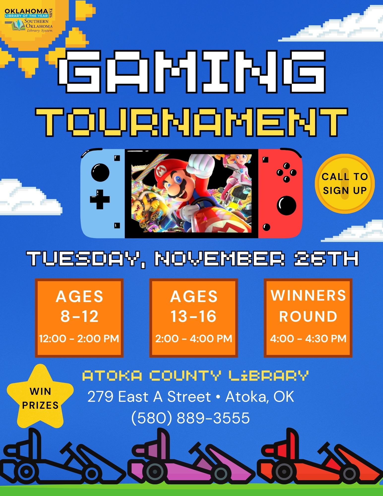 Gaming Tournament ACL Flyer 2024