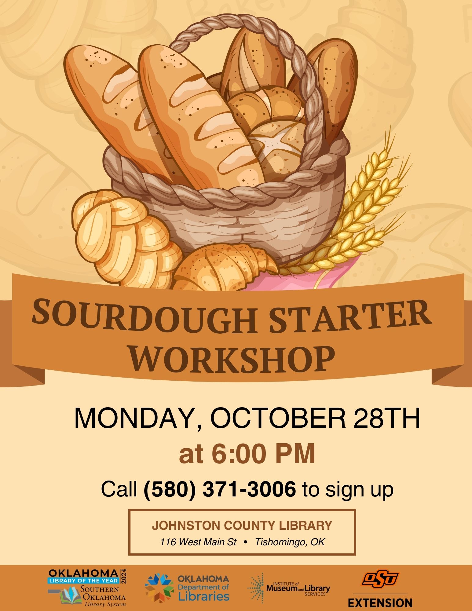 Sourdough Starter Workshop JCL 2024