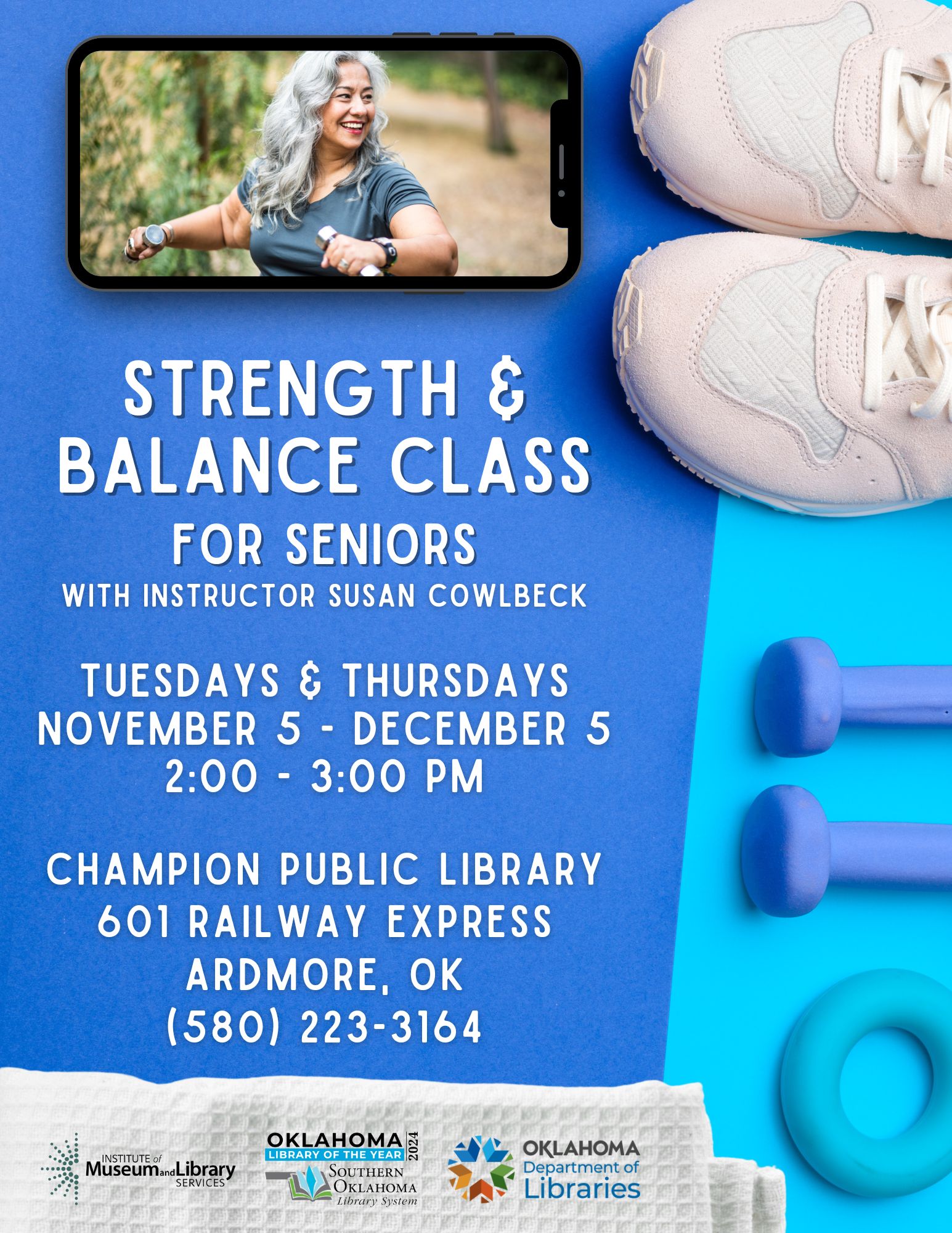 Strength & Balance Class CPL NOV Flyer 2024