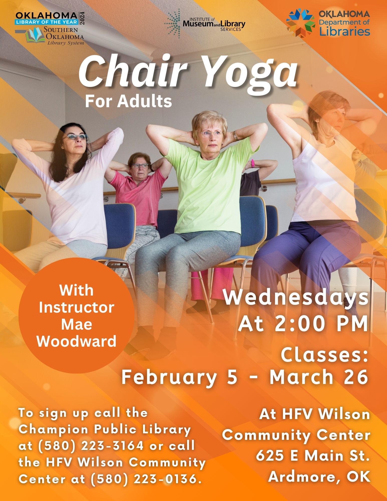 Chair Yoga CPL HFV JAN Flyer 2025