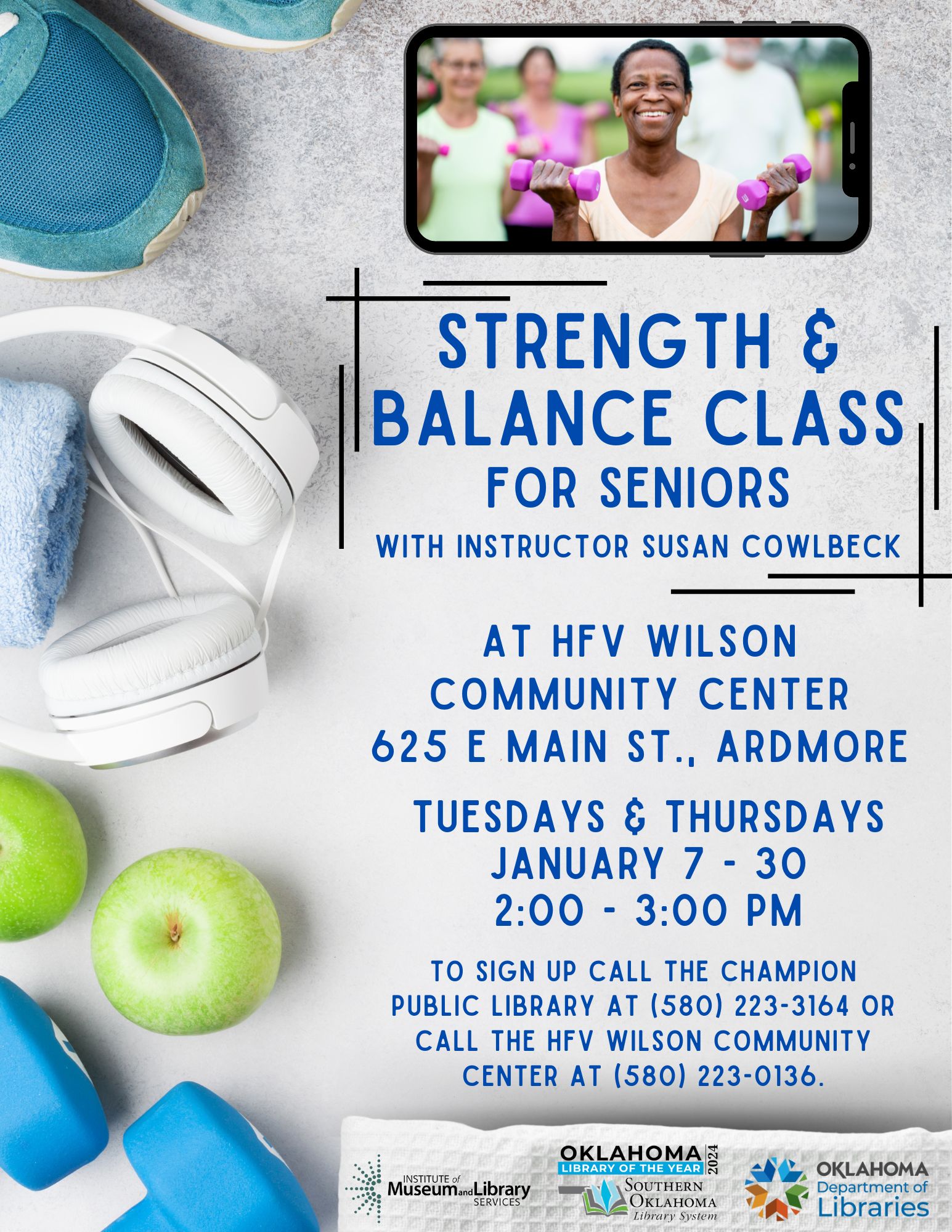 Strength & Balance Class CPL HFV JAN Flyer 2025