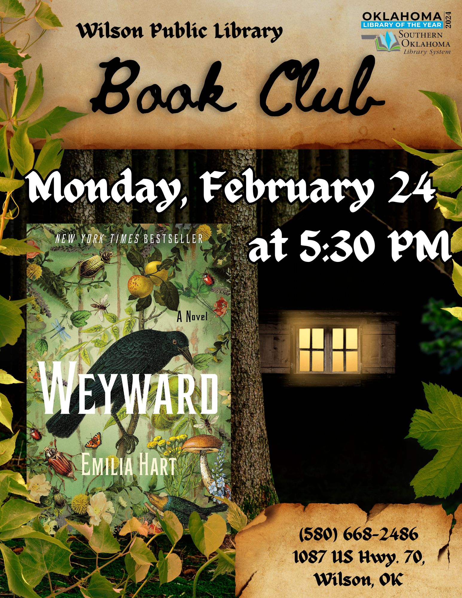 Book Club Weyward WPL 2025