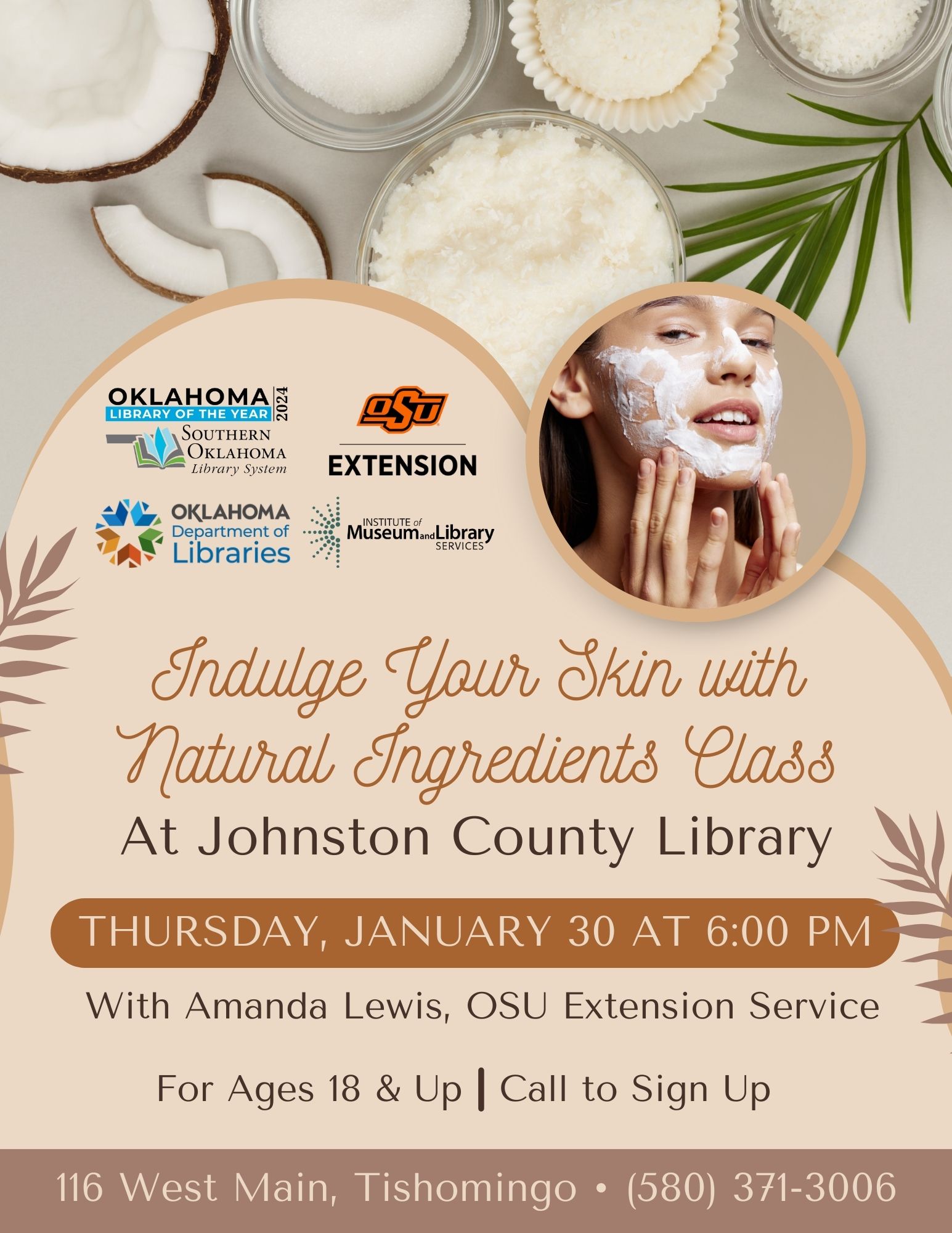 Indulge Your Skin JCL Flyer 2025 Updated