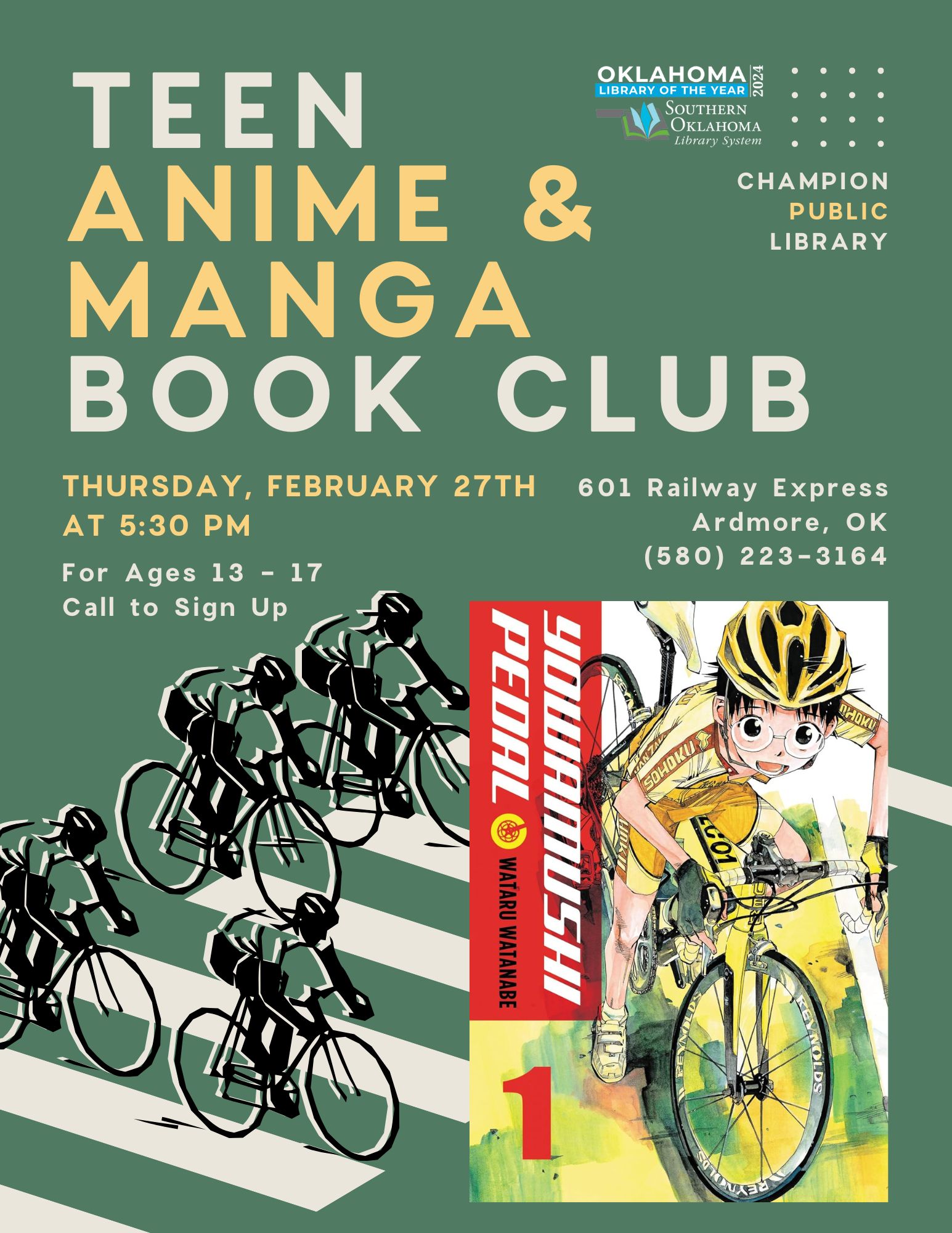 Teen A&M BC Yowamushi Pedal CPL Flyer 2025