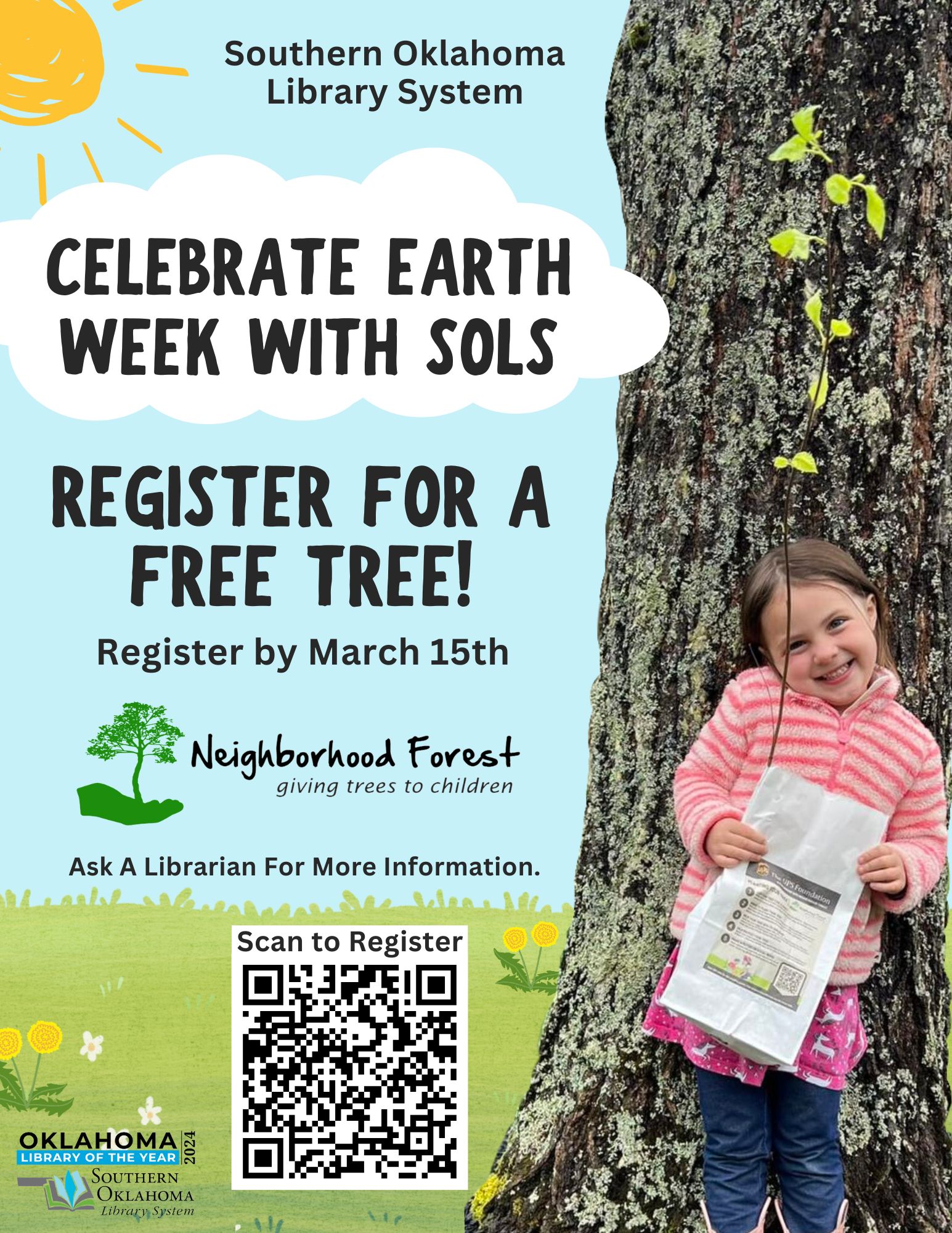 Celebrate Earth Week SOLS Flyer 2025