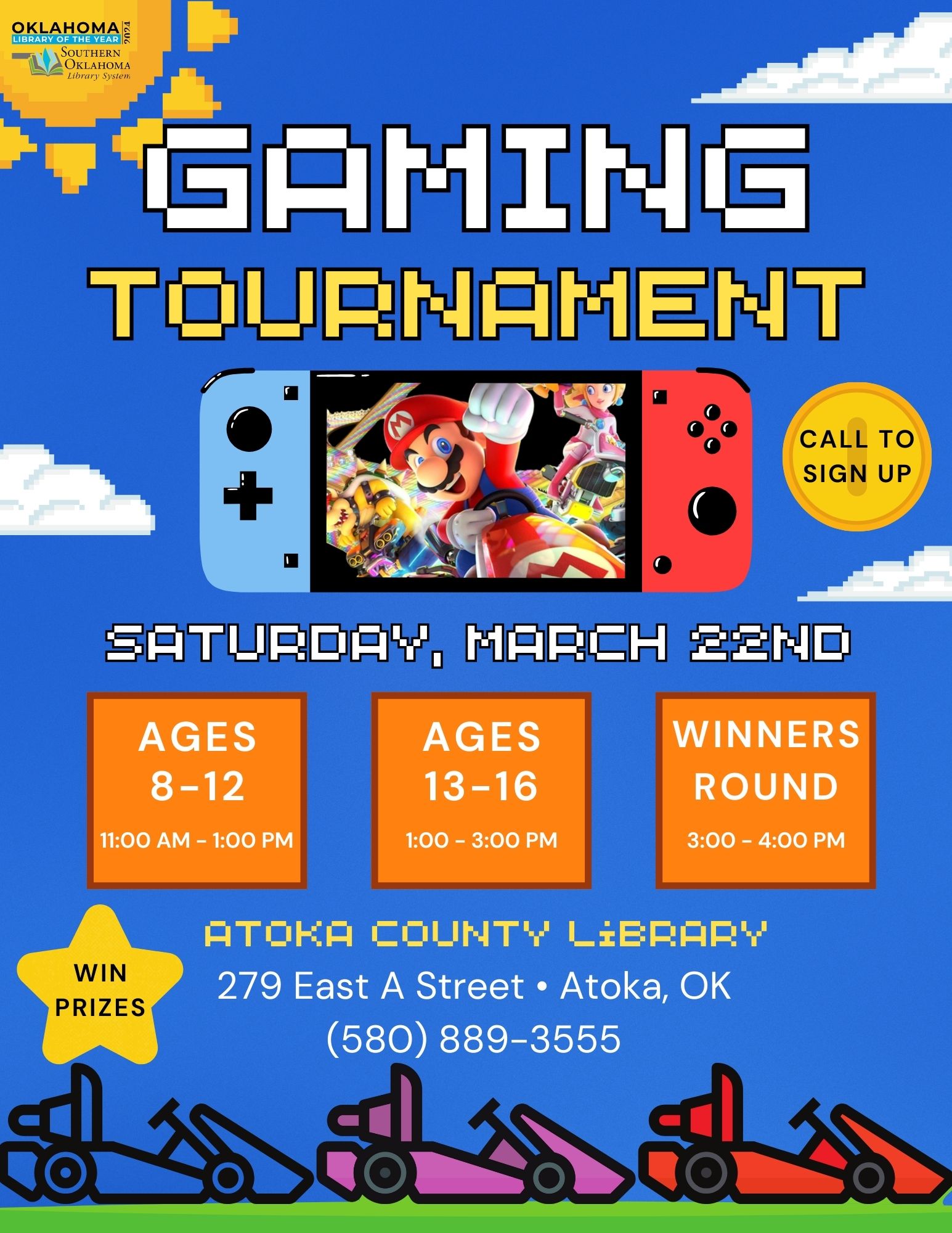 Gaming Tournament ACL Flyer 2025