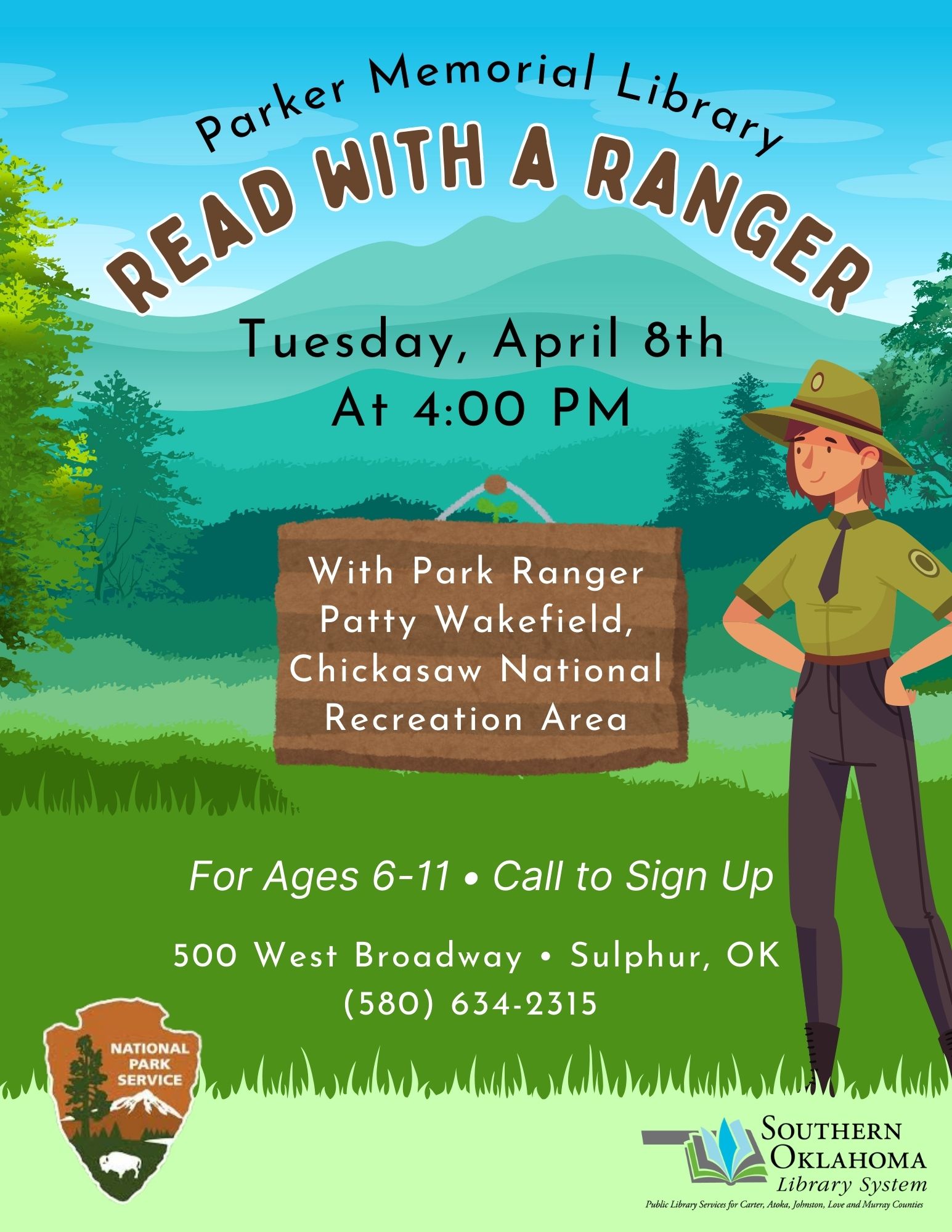 Read with a Ranger PML Flyer 2025