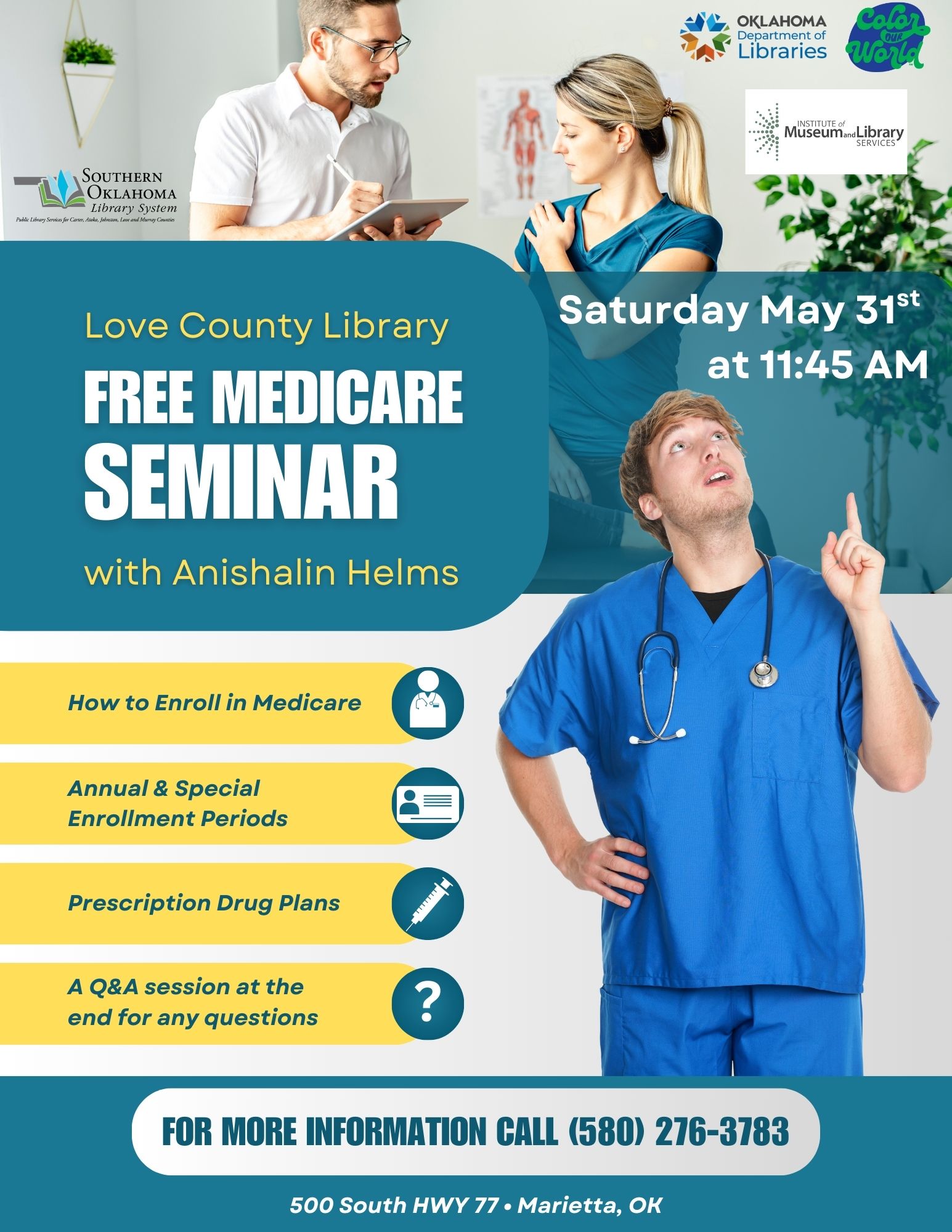 Medicare Seminar LCL Flyer MAY 2025 Medicare Seminar LCL Flyer MAY 2025