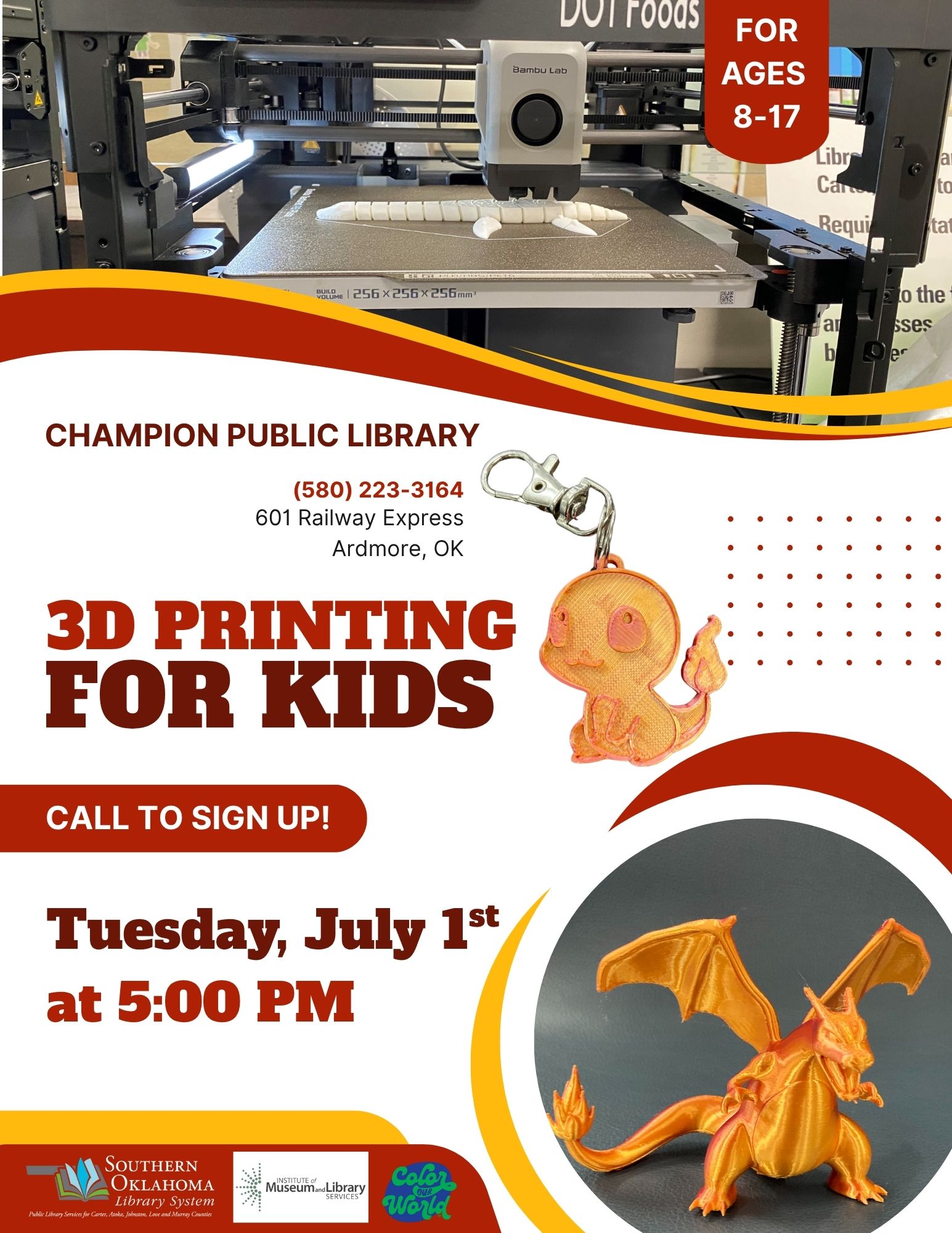 3D Printing Class 2025 JULY PR Flyer 3D Printing Class 2025 JULY PR Flyer