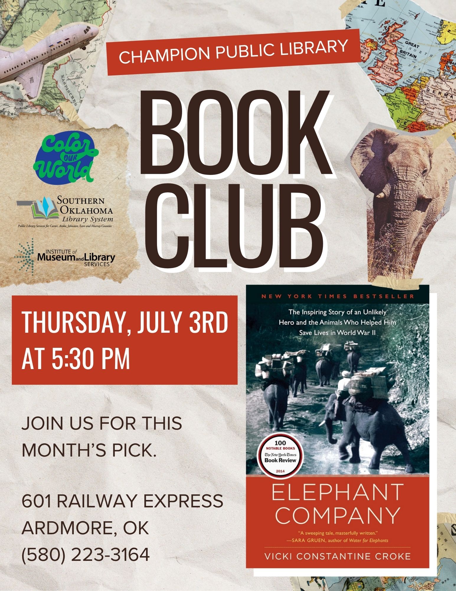 Book Club Elephant Company CPL Flyer SRP 2025 Book Club Elephant Company CPL Flyer SRP 2025