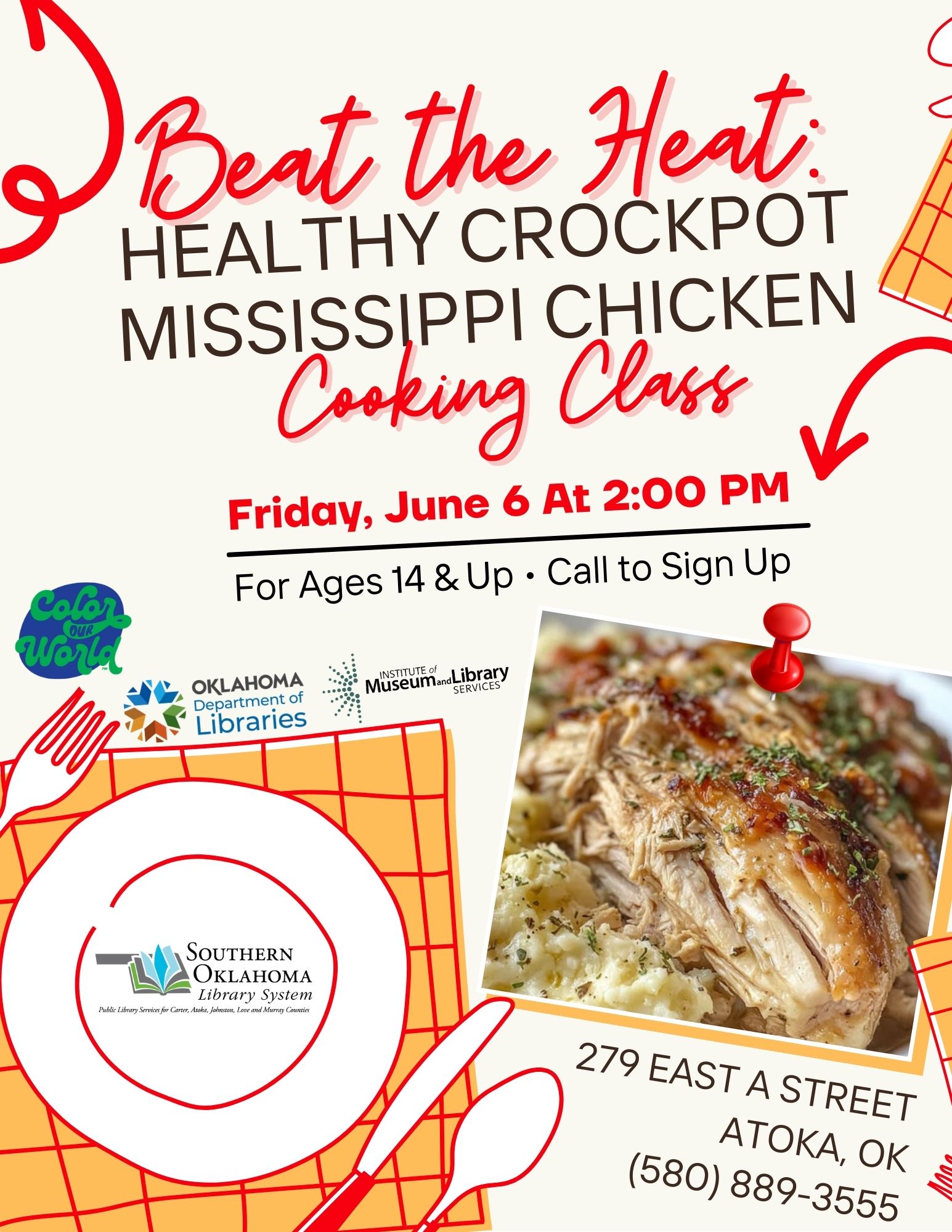 Healthy Crockpot Mississippi Chicken ACL Flyer SRP 2025 Healthy Crockpot Mississippi Chicken ACL Flyer SRP 2025