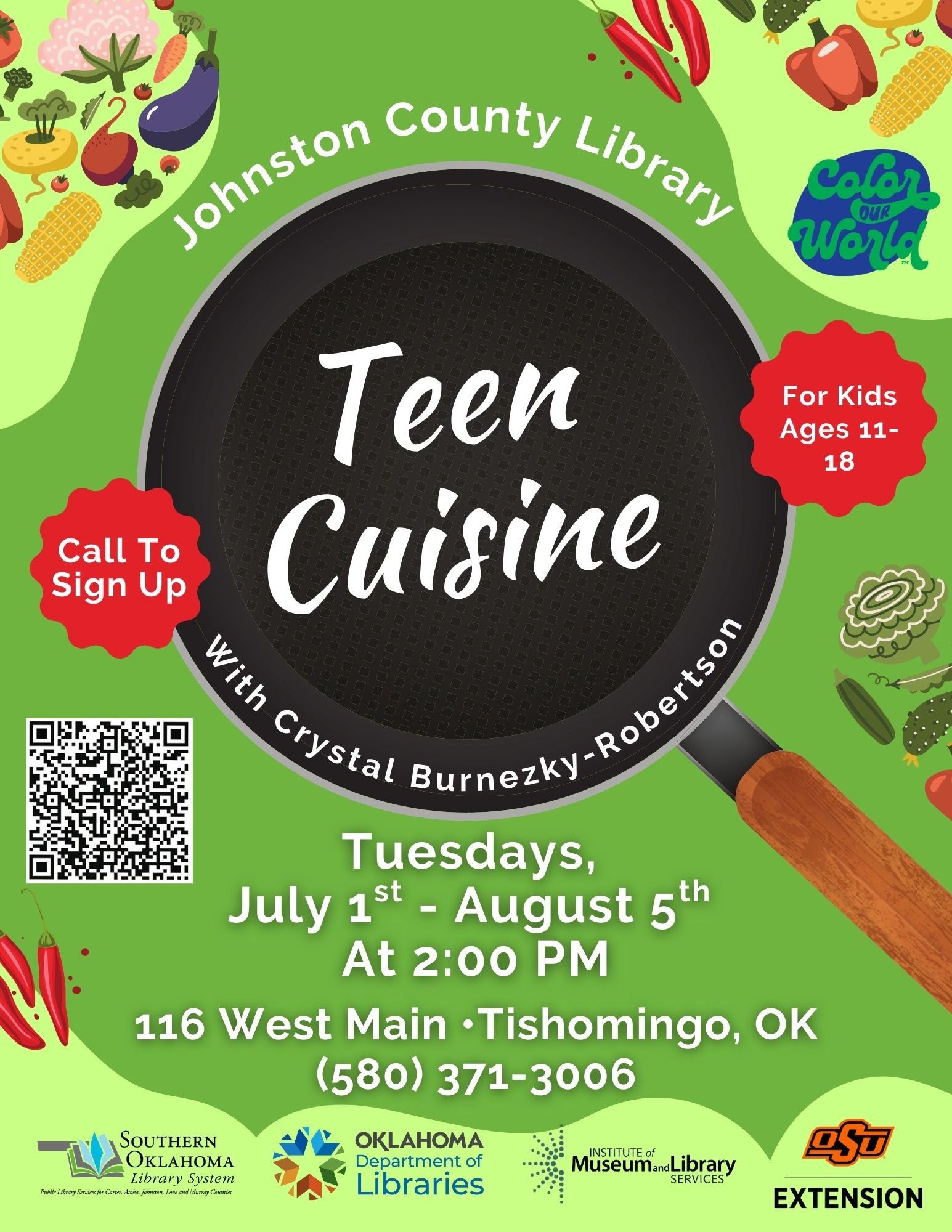 Teen Cuisine JCL Flyer SRP 2025 Teen Cuisine JCL Flyer SRP 2025