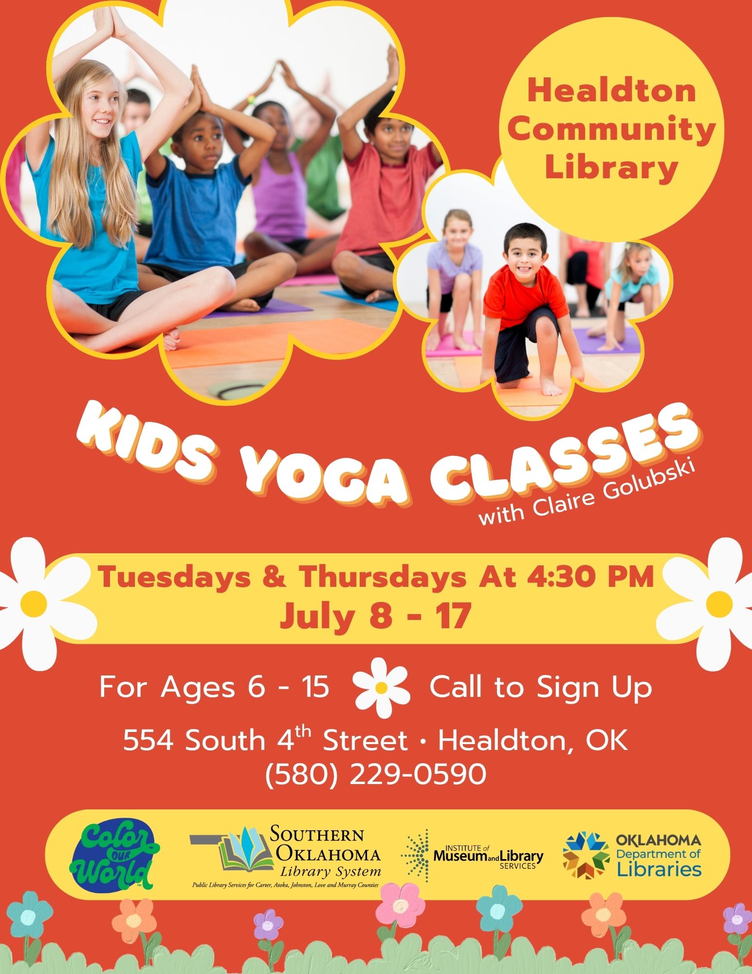 Kids Yoga Classes HCL Flyer SRP 2025 (1)