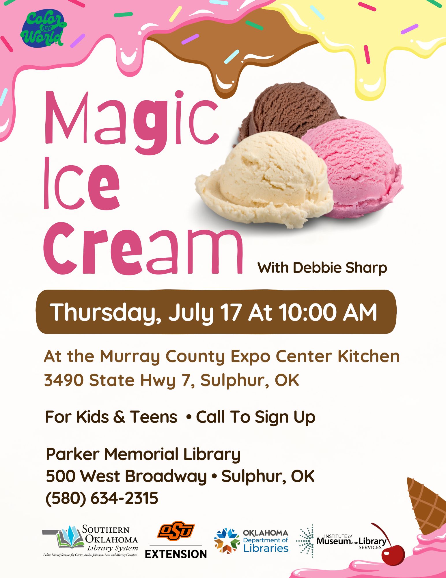 Magic Ice Cream Class PML SRP 2025 Flyer Magic Ice Cream Class PML SRP 2025 Flyer