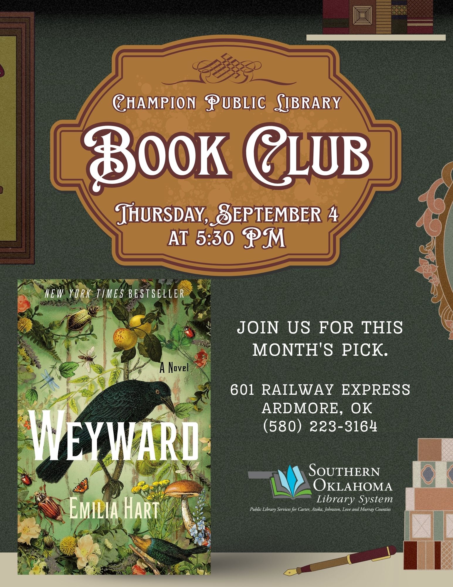 Book Club Weyward CPL 2025