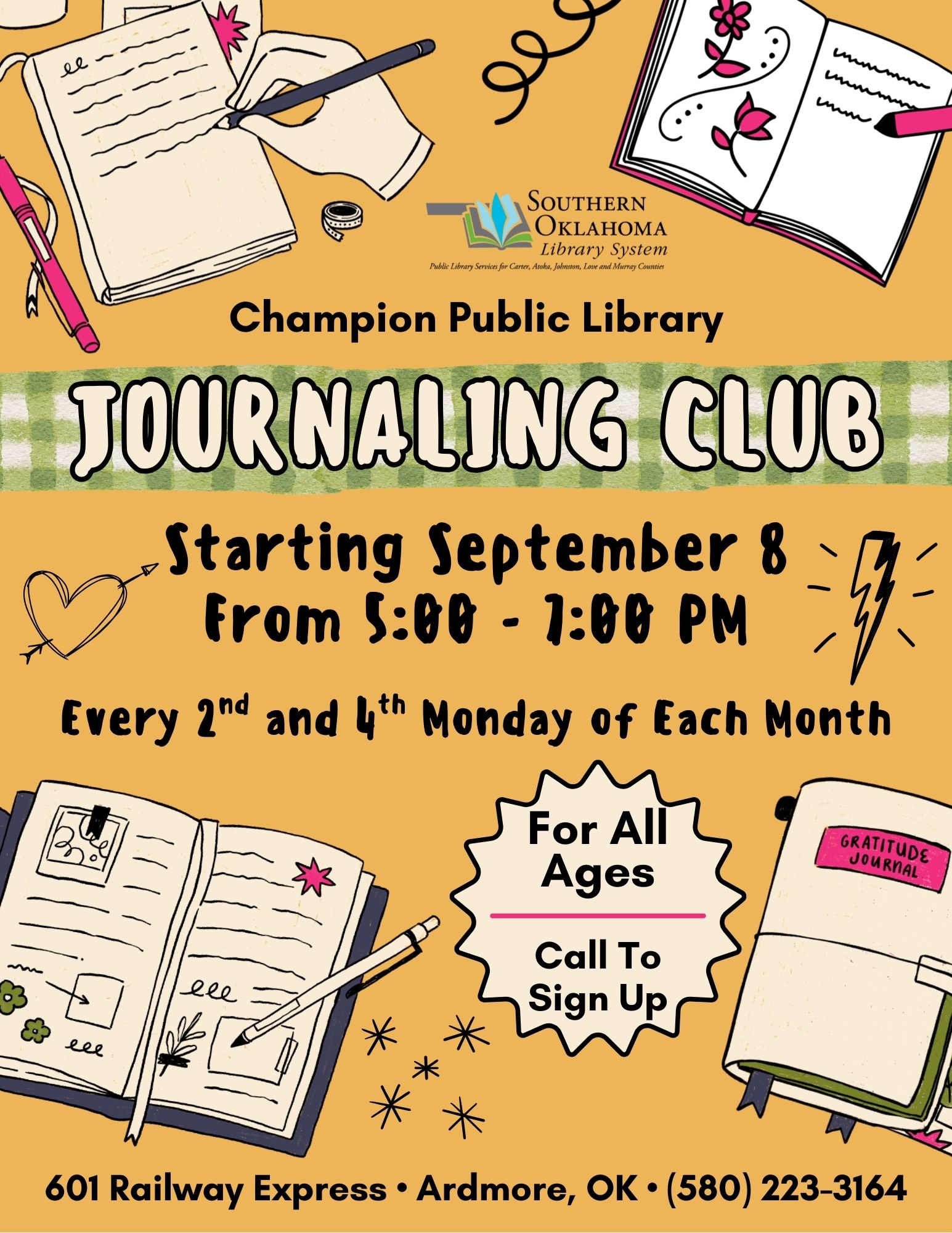 Journaling Club CPL Flyer 2025 Journaling Club CPL Flyer 2025
