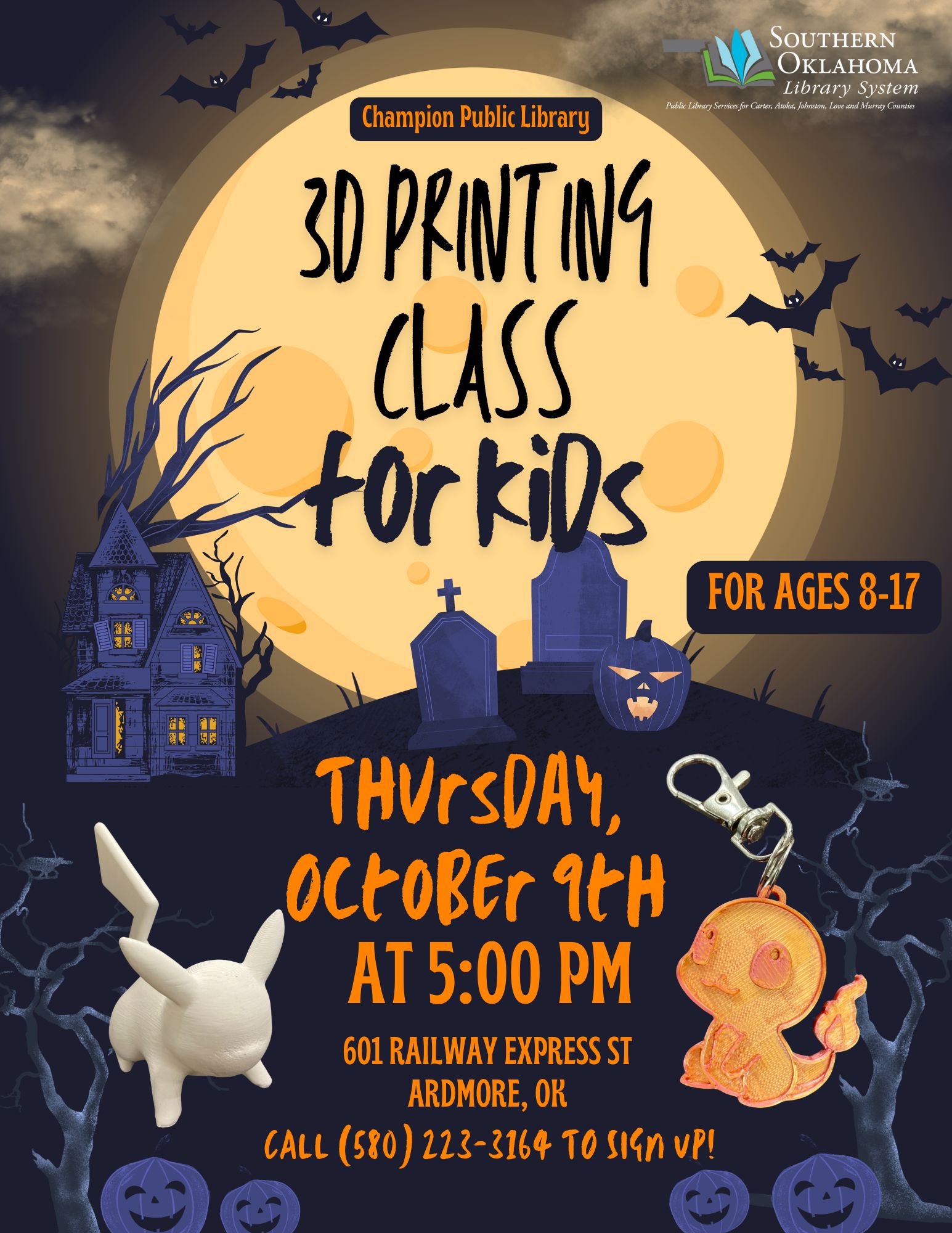 3D Printing October 2025 CPL PR Flyer