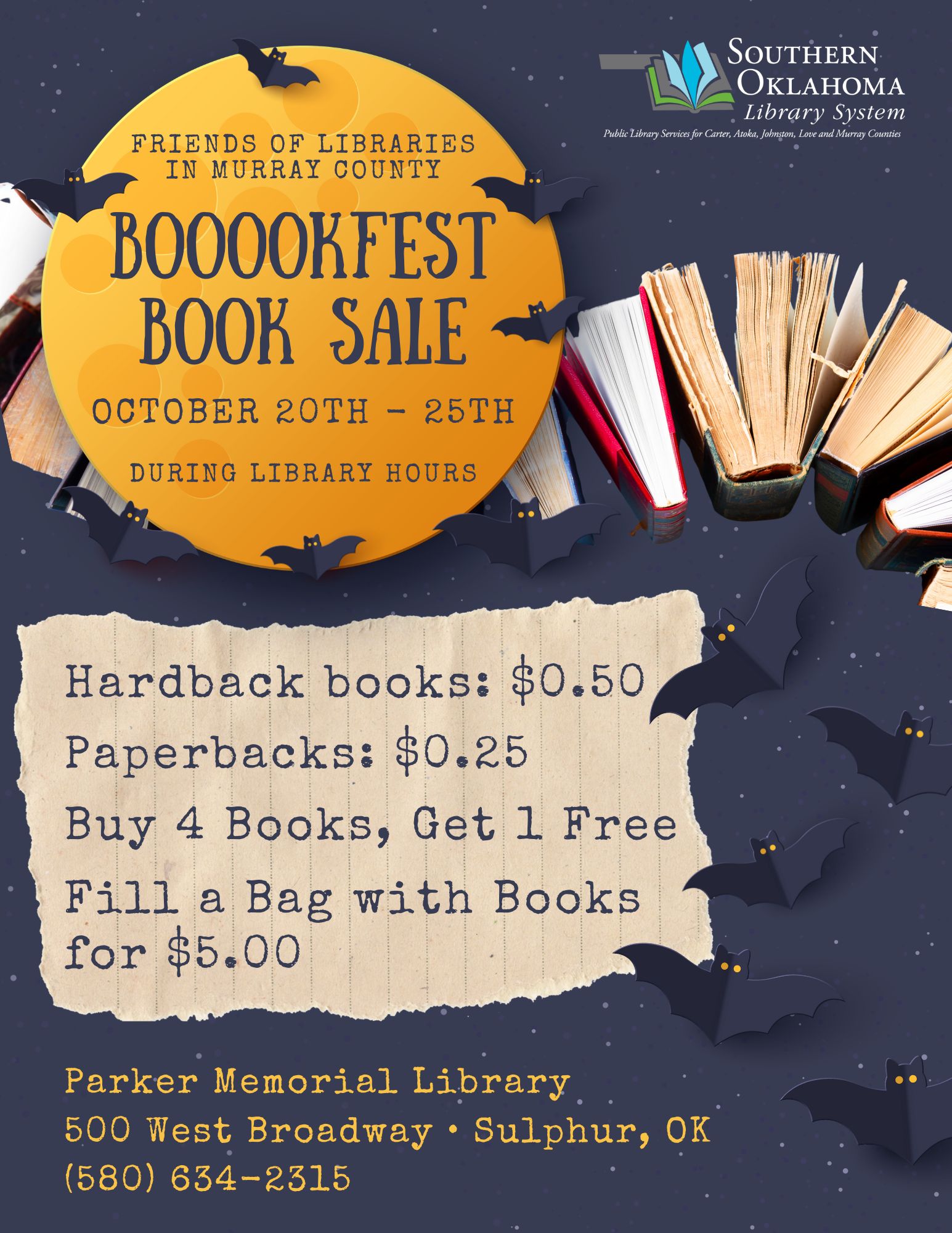 Boookfest Book Sale PML Flyer 2025 Boookfest Book Sale PML Flyer 2025