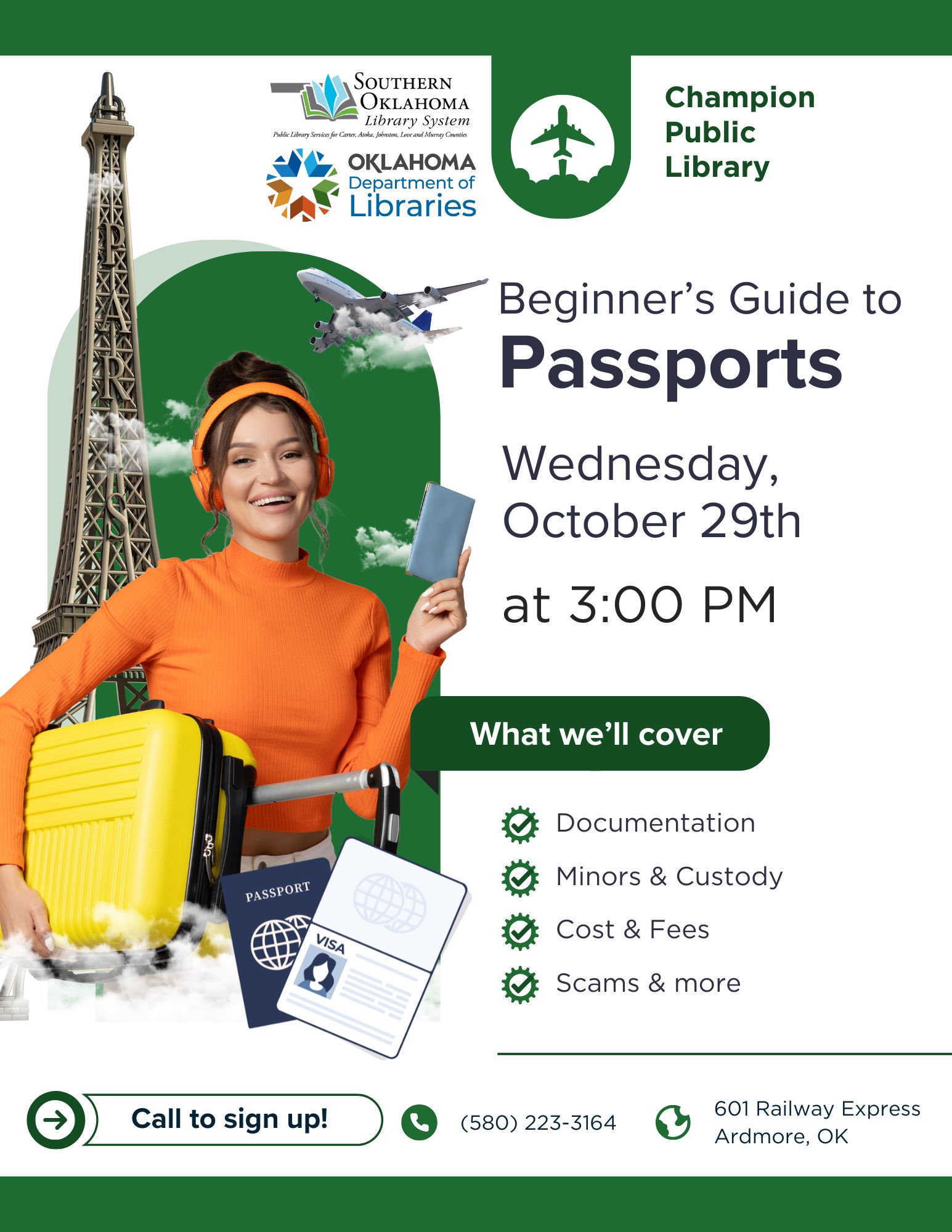 Beginner's Guide to Passports CPL PR Flyer Beginner's Guide to Passports CPL PR Flyer