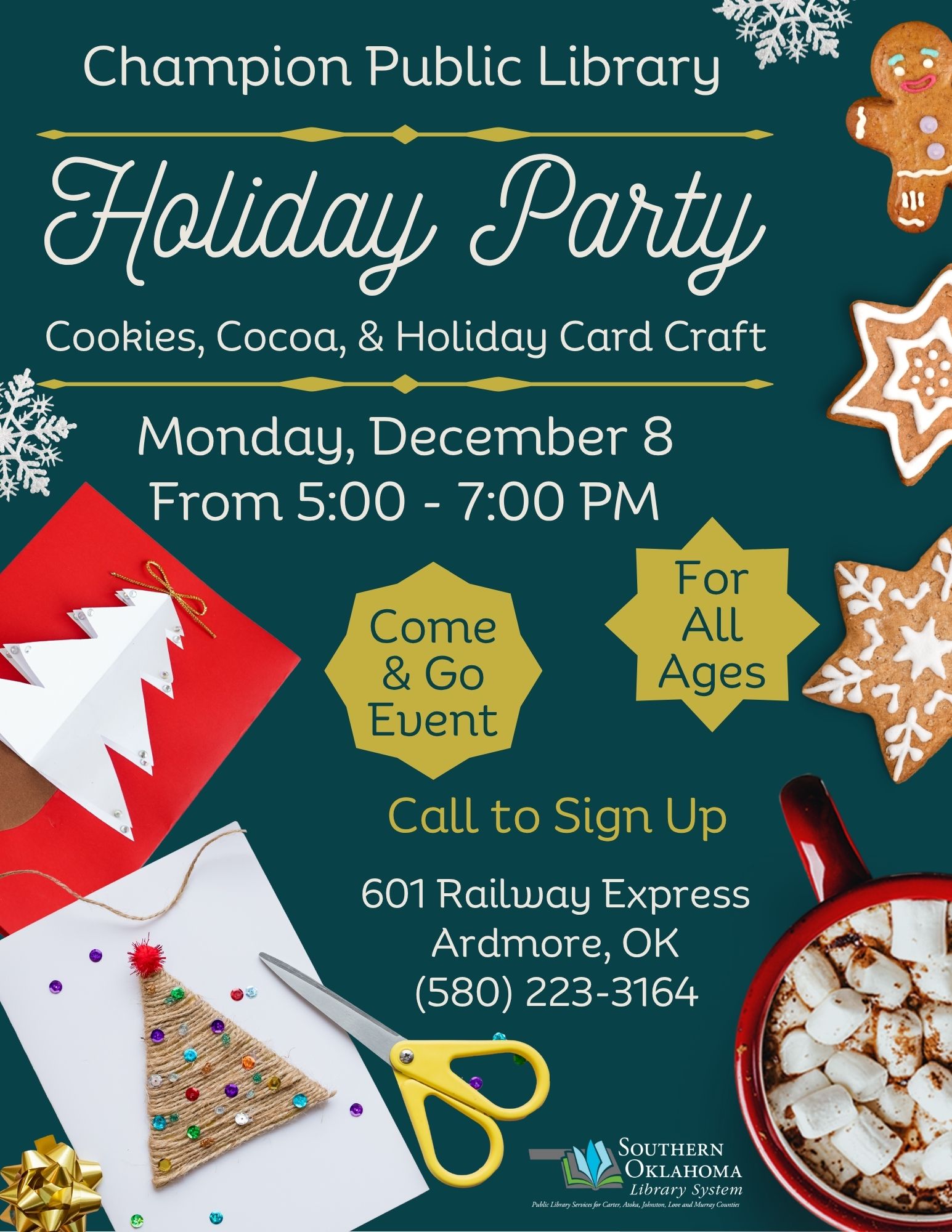 Holiday Party CPL Flyer 2025