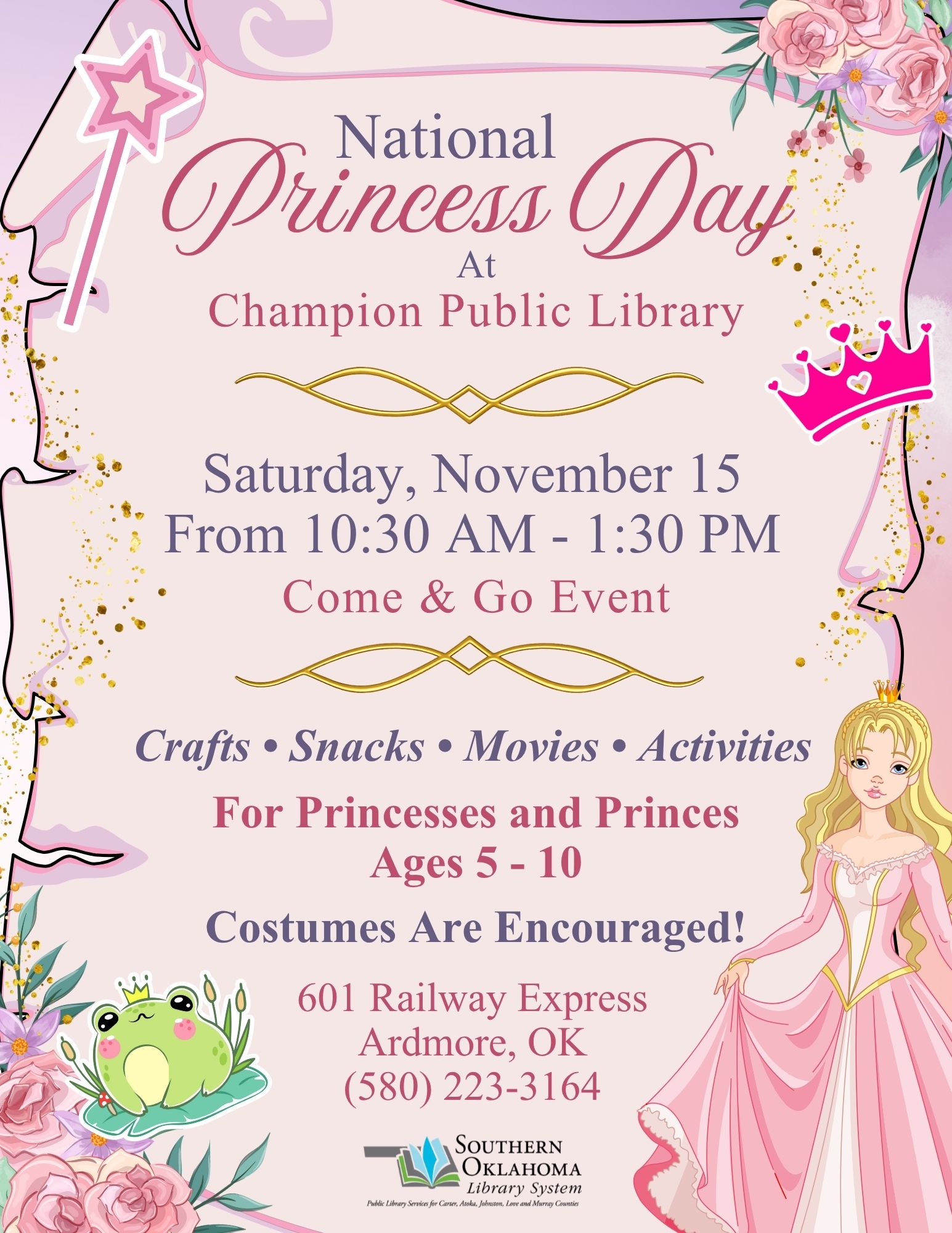 National Princess Day CPL Flyer 2025 National Princess Day CPL Flyer 2025