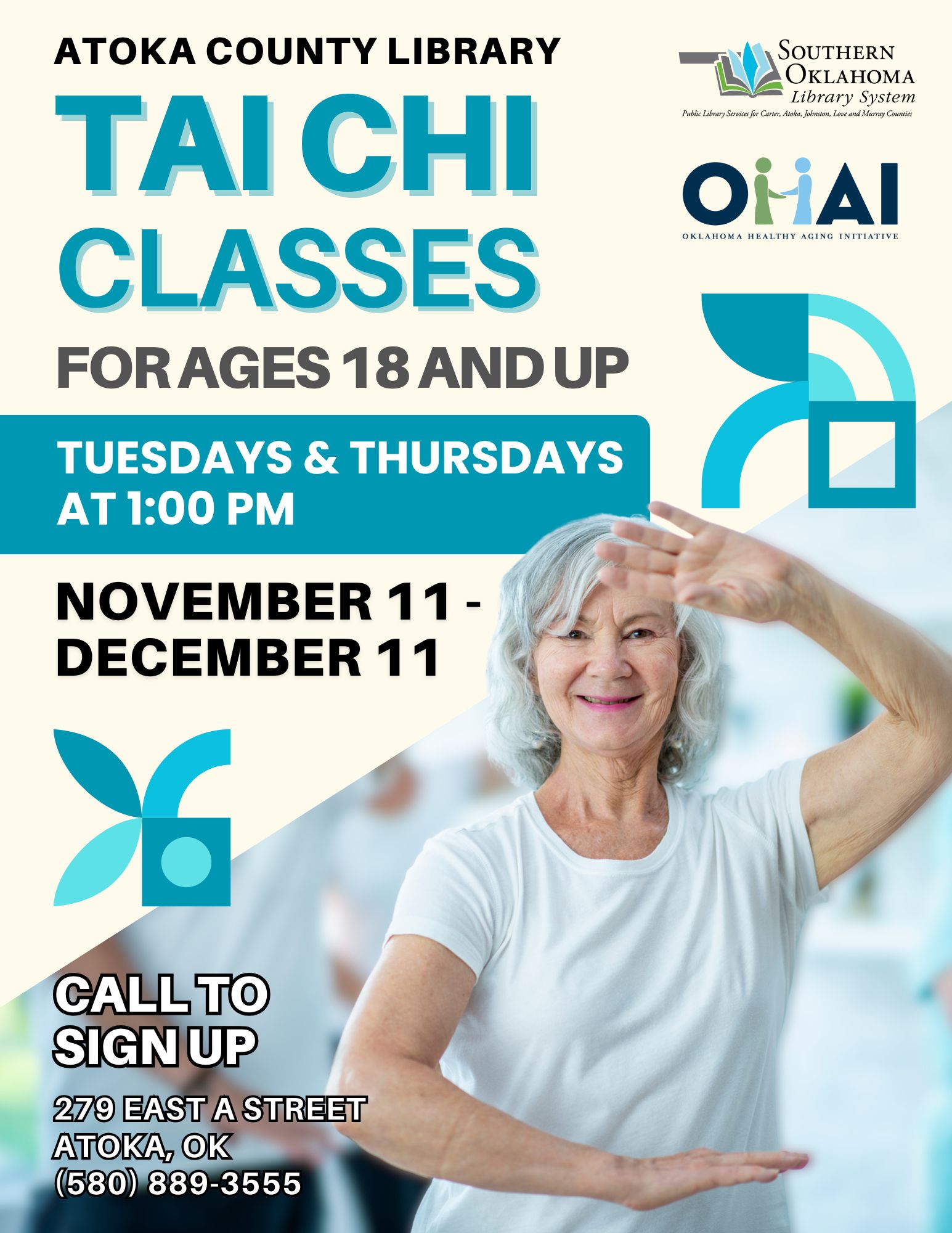 Tai Chi Classes ACL Flyer NOV 2025 Tai Chi Classes ACL Flyer NOV 2025
