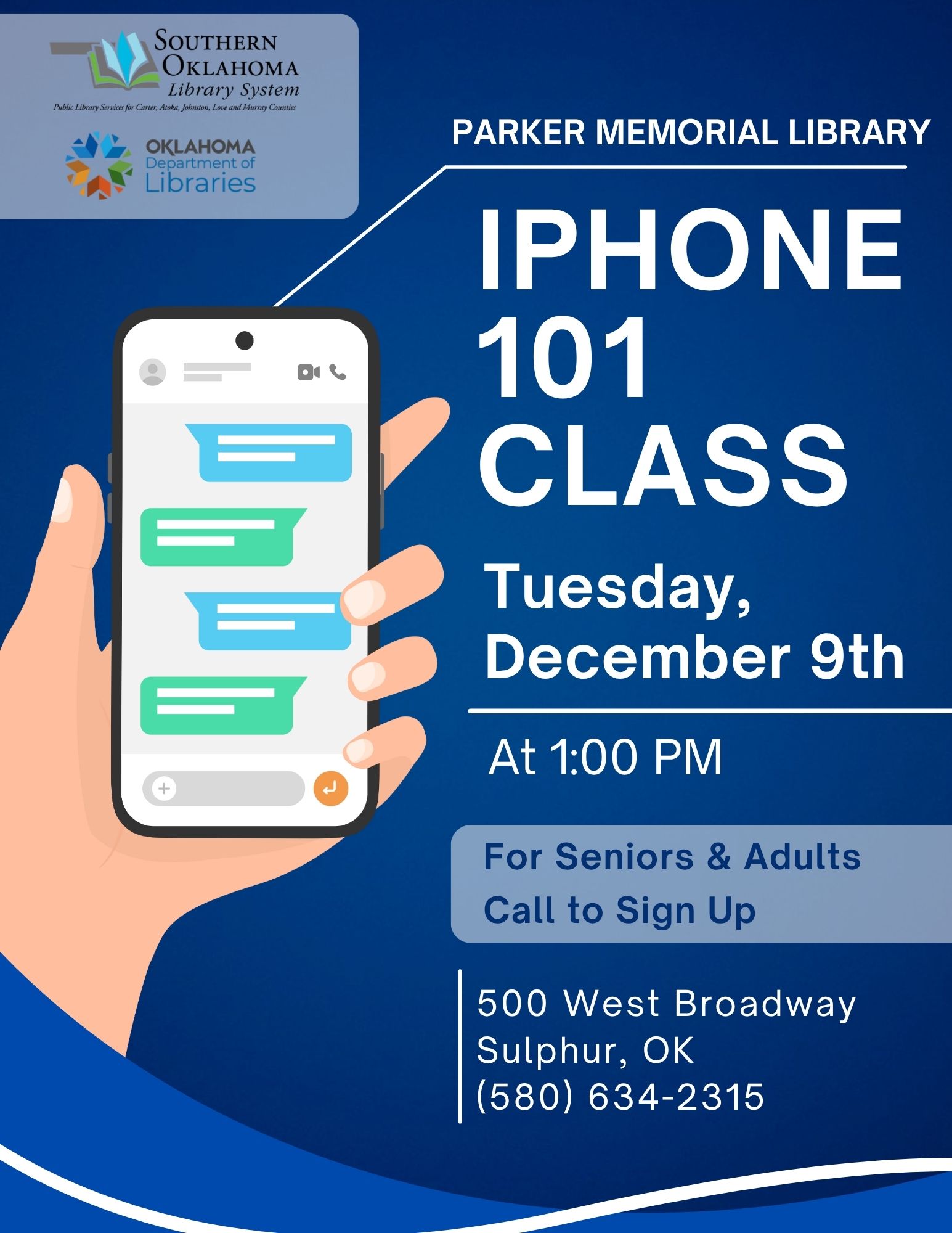 _iPhone 101 PML Flyer 2025