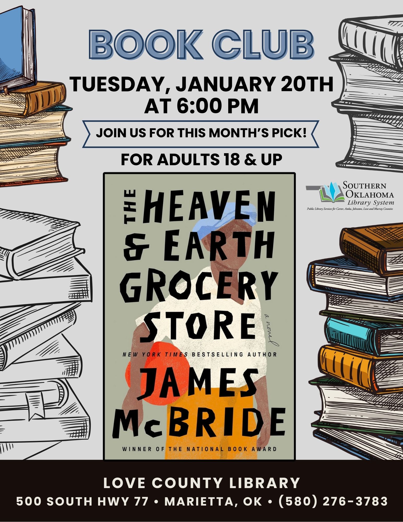 Book Club Heaven & Earth Grocery Store LCL Flyer 2025