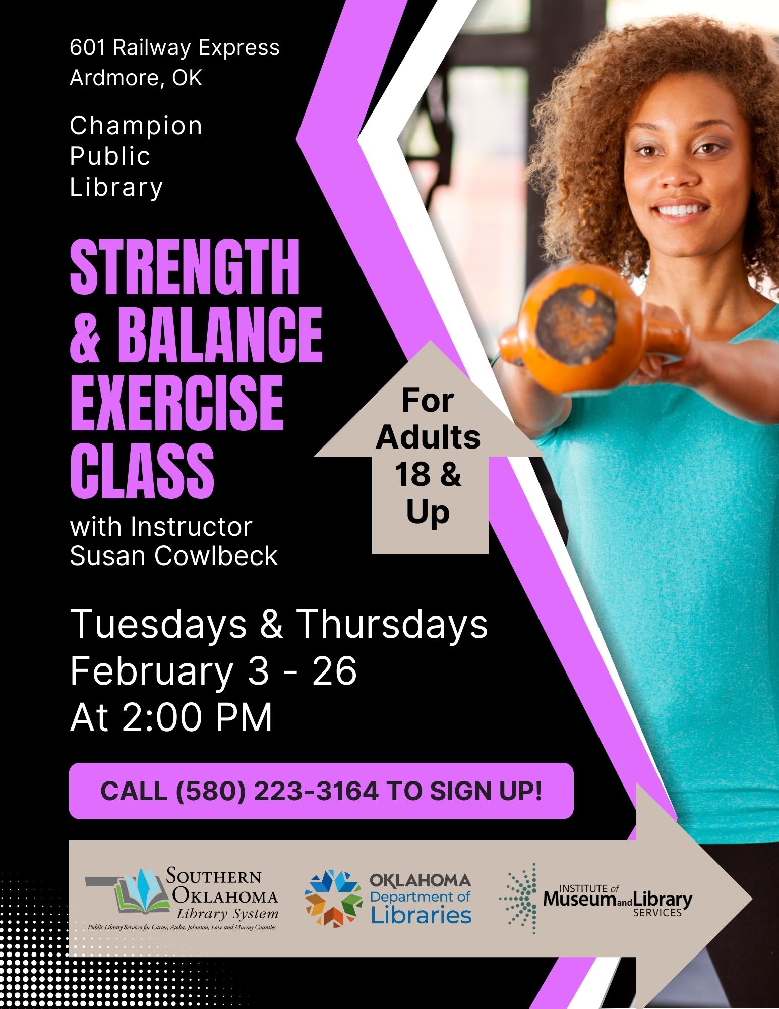 Strength and Balance 2026 CPL PR Flyer