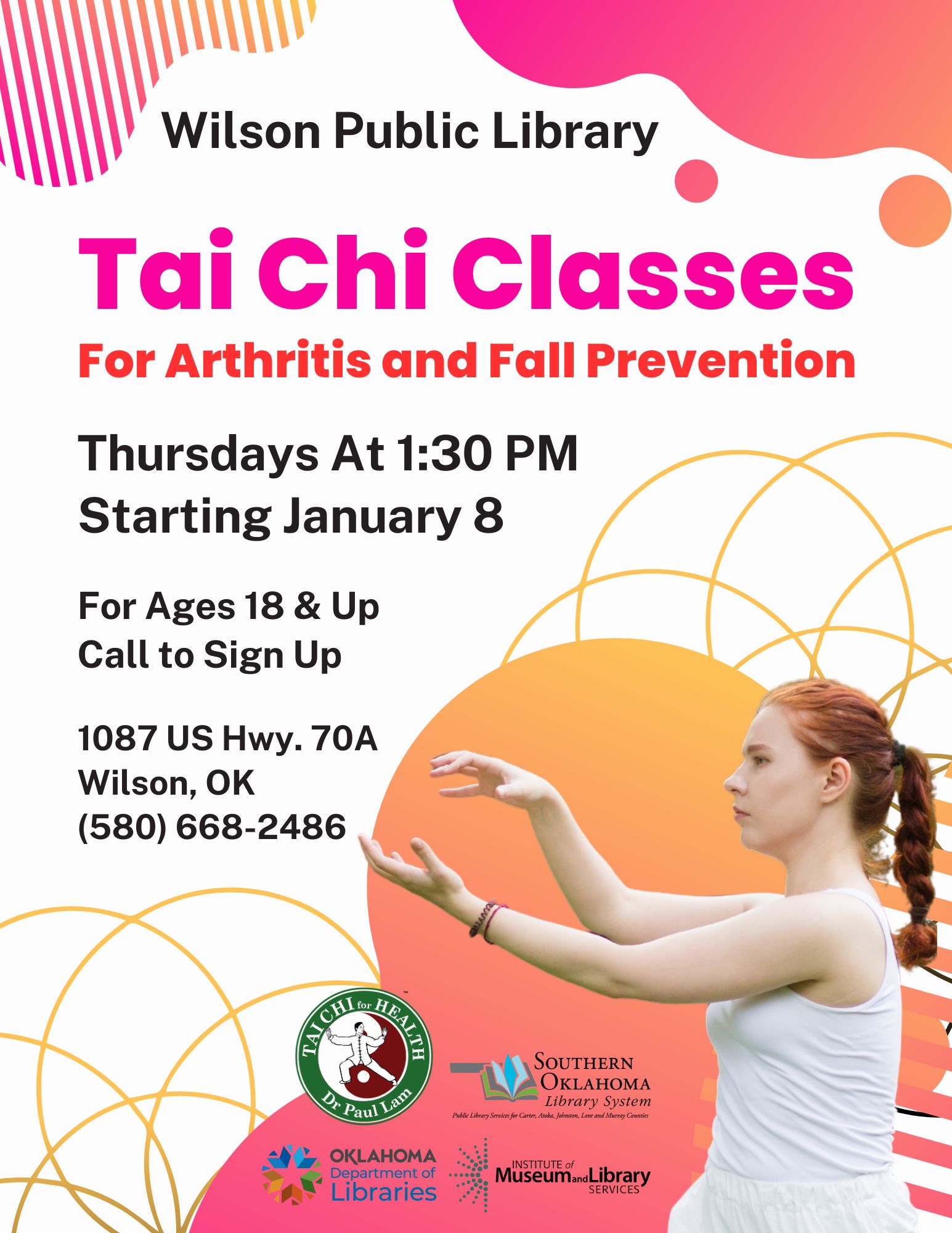 Tai Chi WPL Flyer 2026