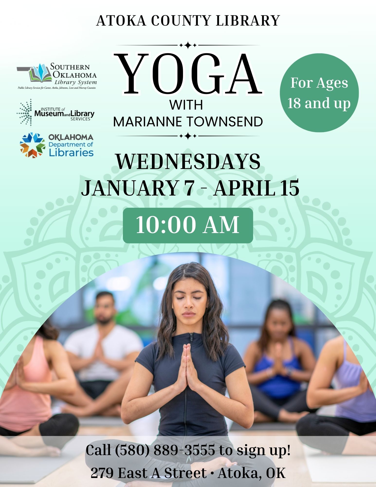 Yoga ACL 2026 PR Flyer