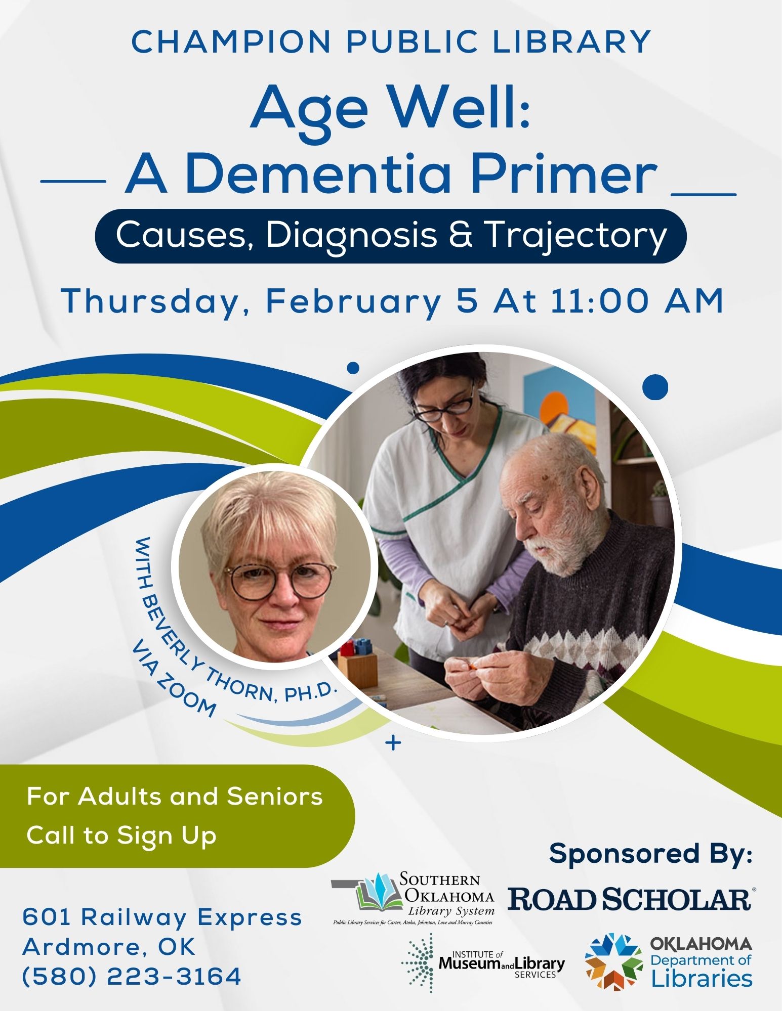 Age Well Dementia Primer CPL Flyer 2025