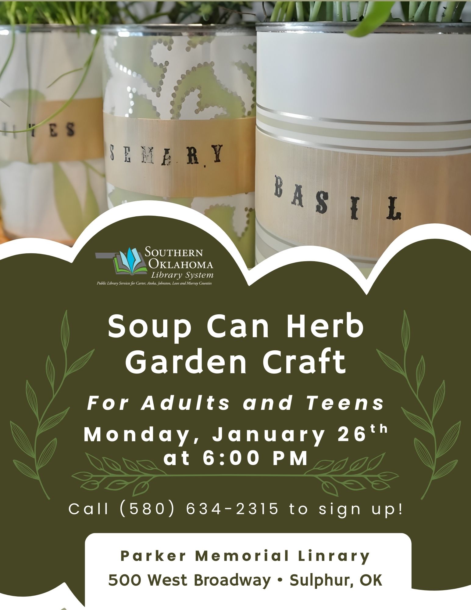 Herb Jars PML 2026 PR Flyer