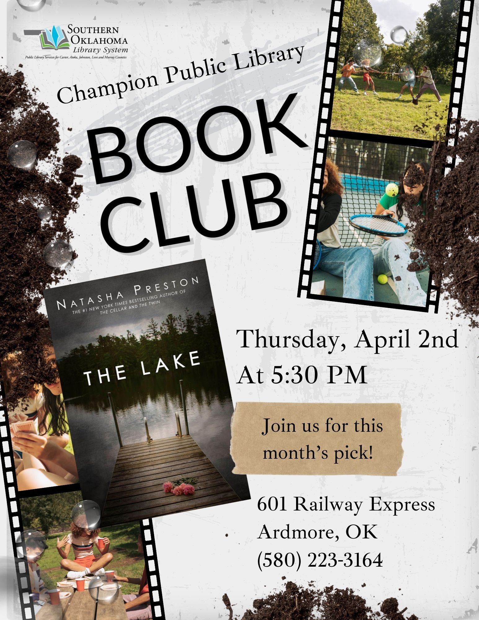 Book Club The Lake CPL Flyer 2026 (1)