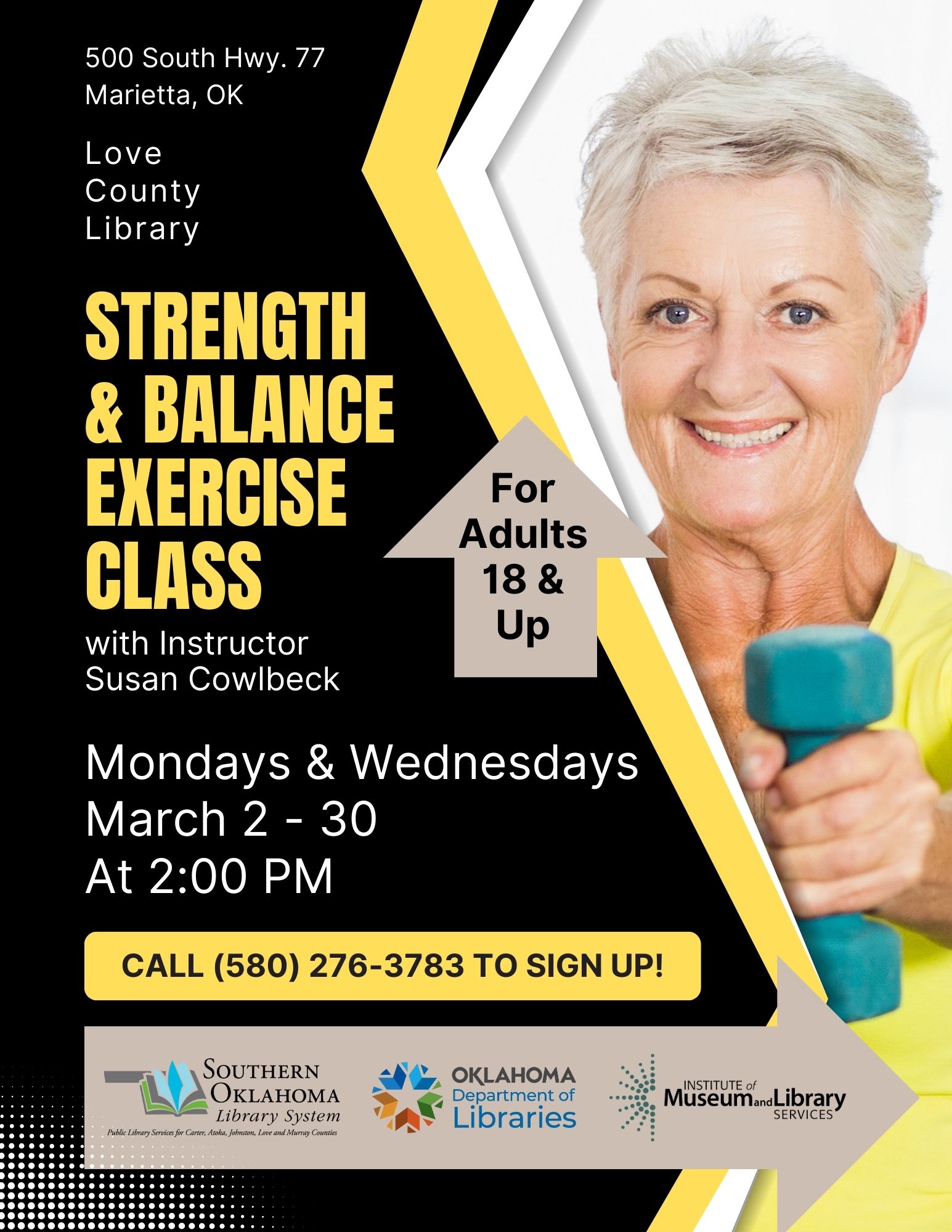 Strength and Balance MAR 2026 LCL PR Flyer