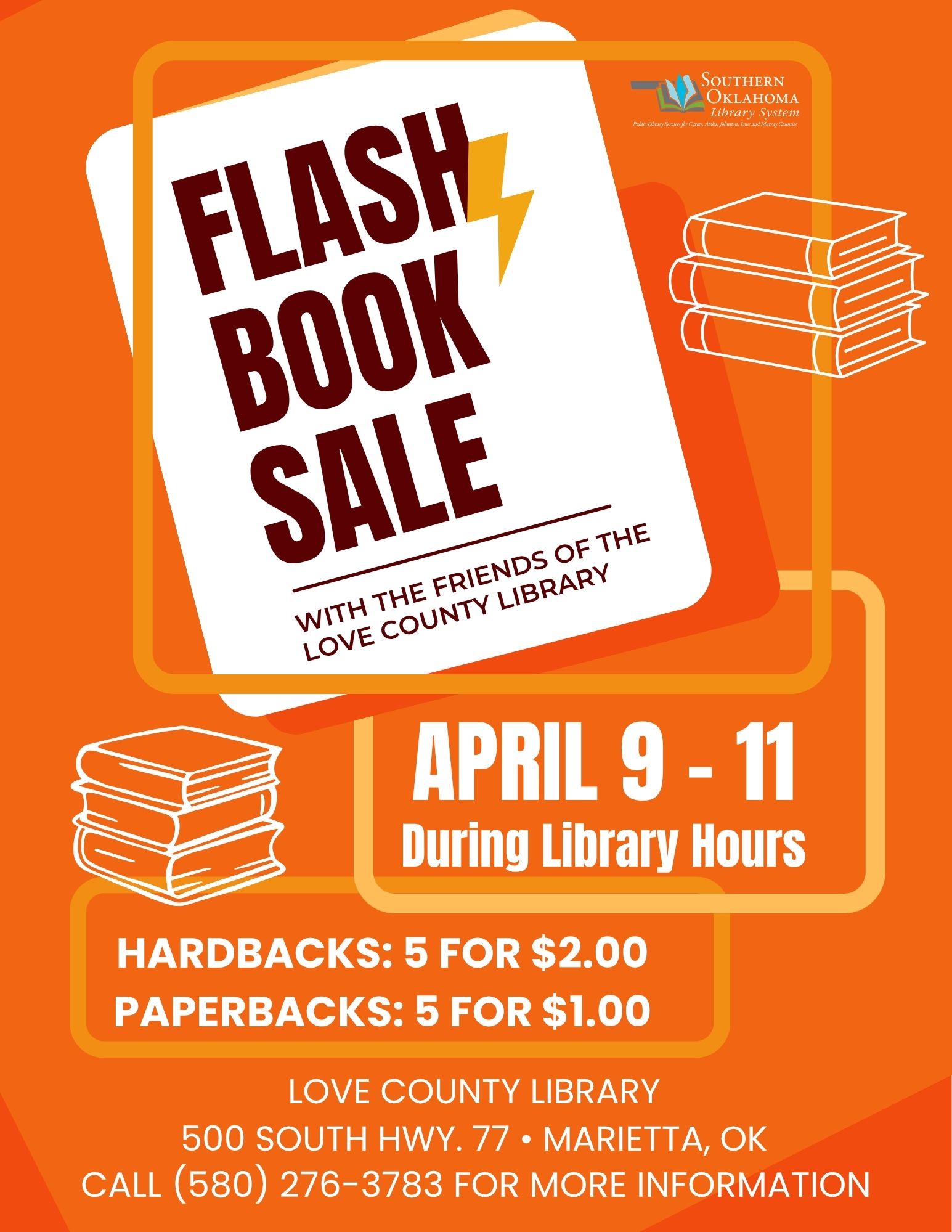Flash Book Sale LCL Flyer 2026