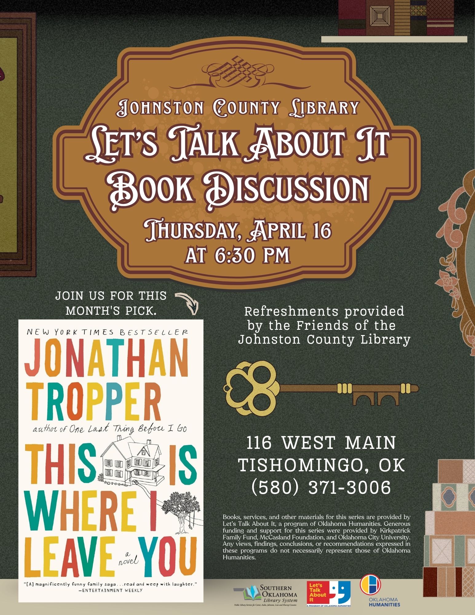 LTAI 2026 This is Where I Leave You JCL PR Flyer