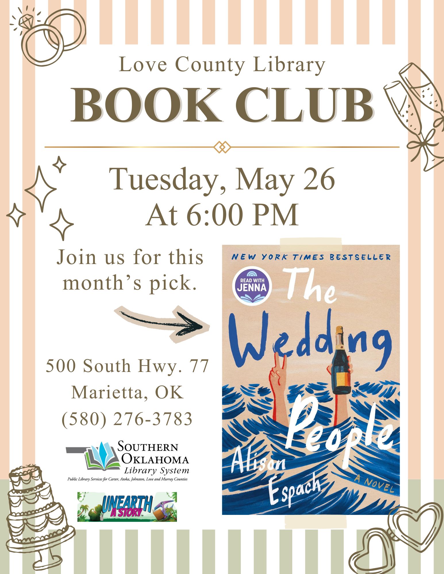 Book Club The Wedding People LCL Flyer 2026