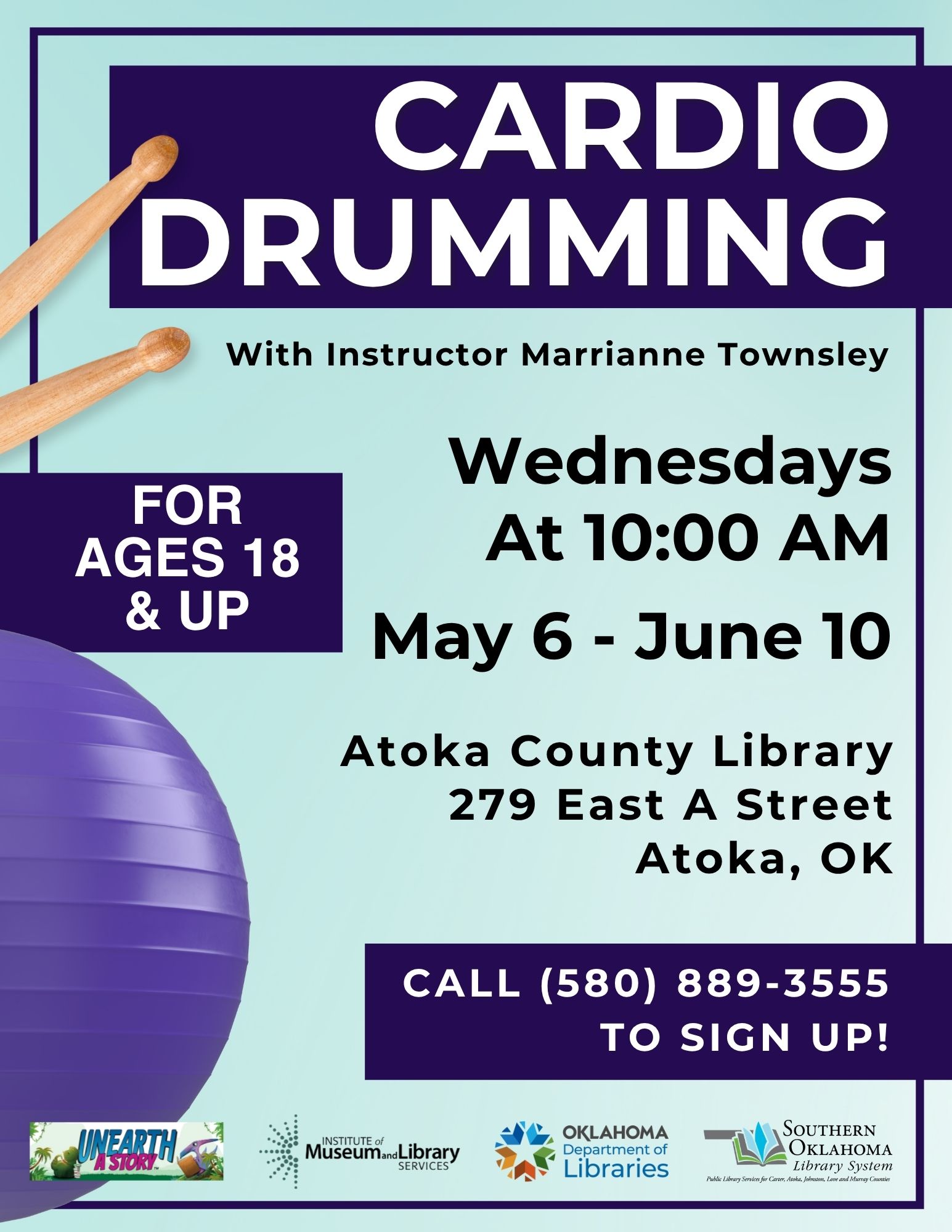 Cardio Drumming ACL Flyer SRP 2026