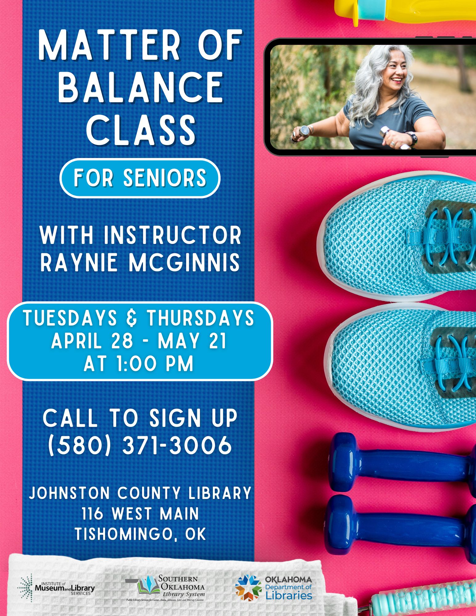 Matter of Balance Class JCL Flyer 2026