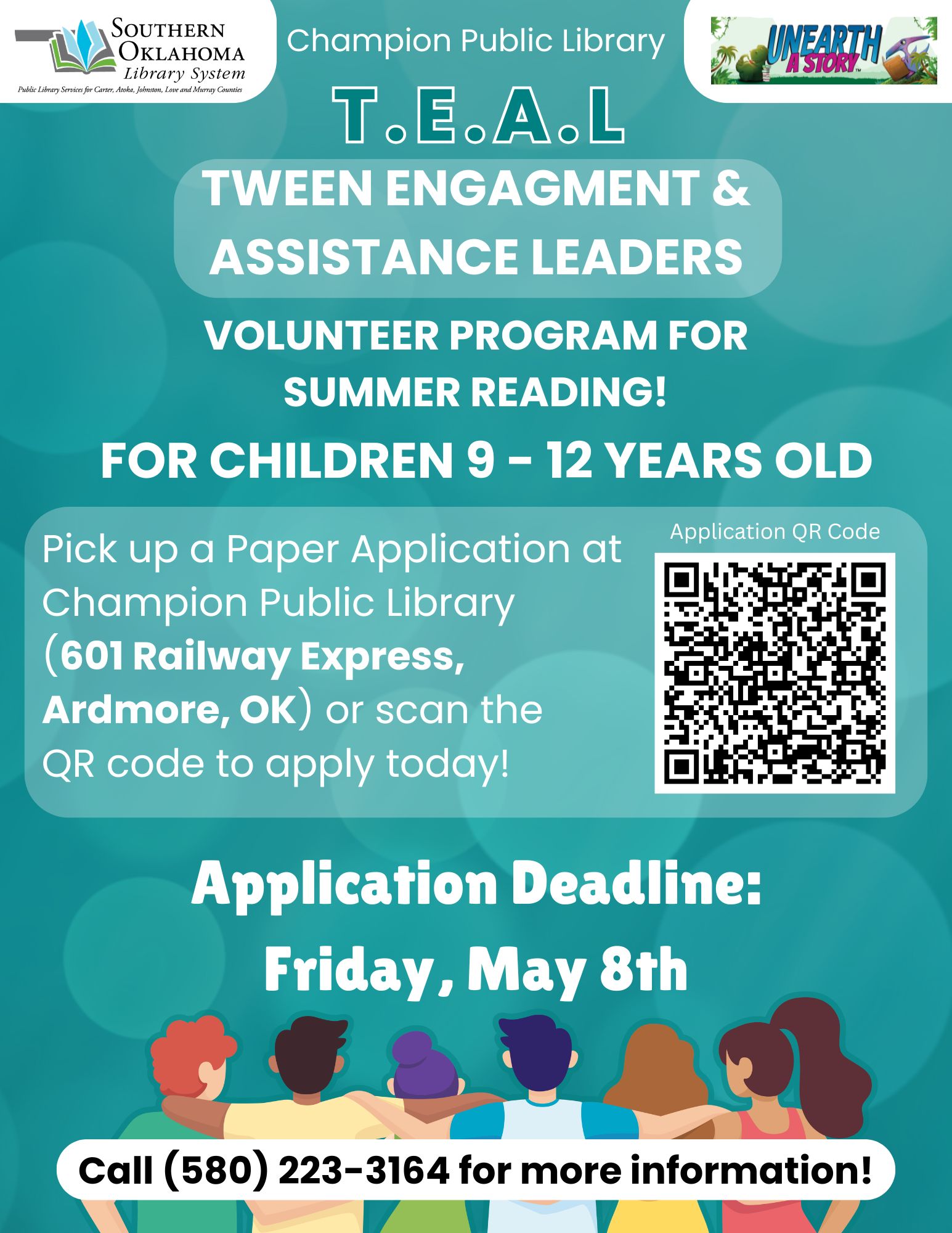 TEAL SRP 2026 Volunteer Flyer CPL