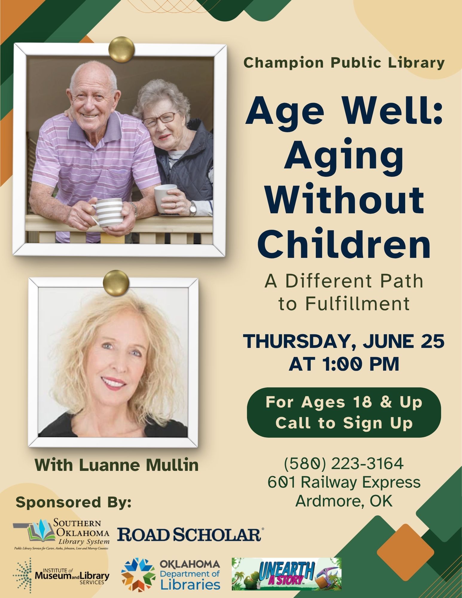 Age Well Aging without Children CPL Flyer SRP 2026