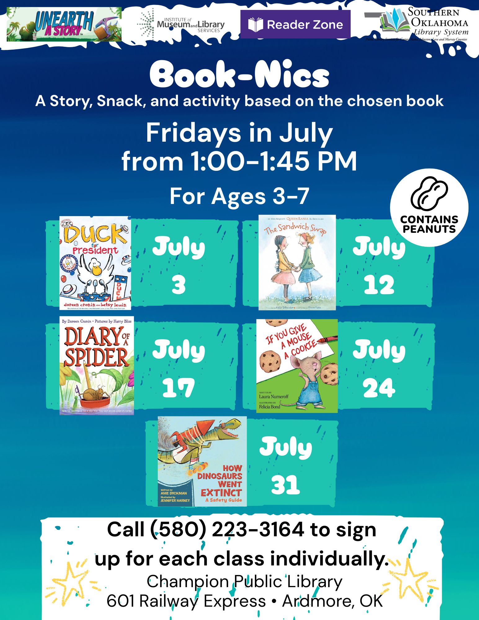 Book-Nics July