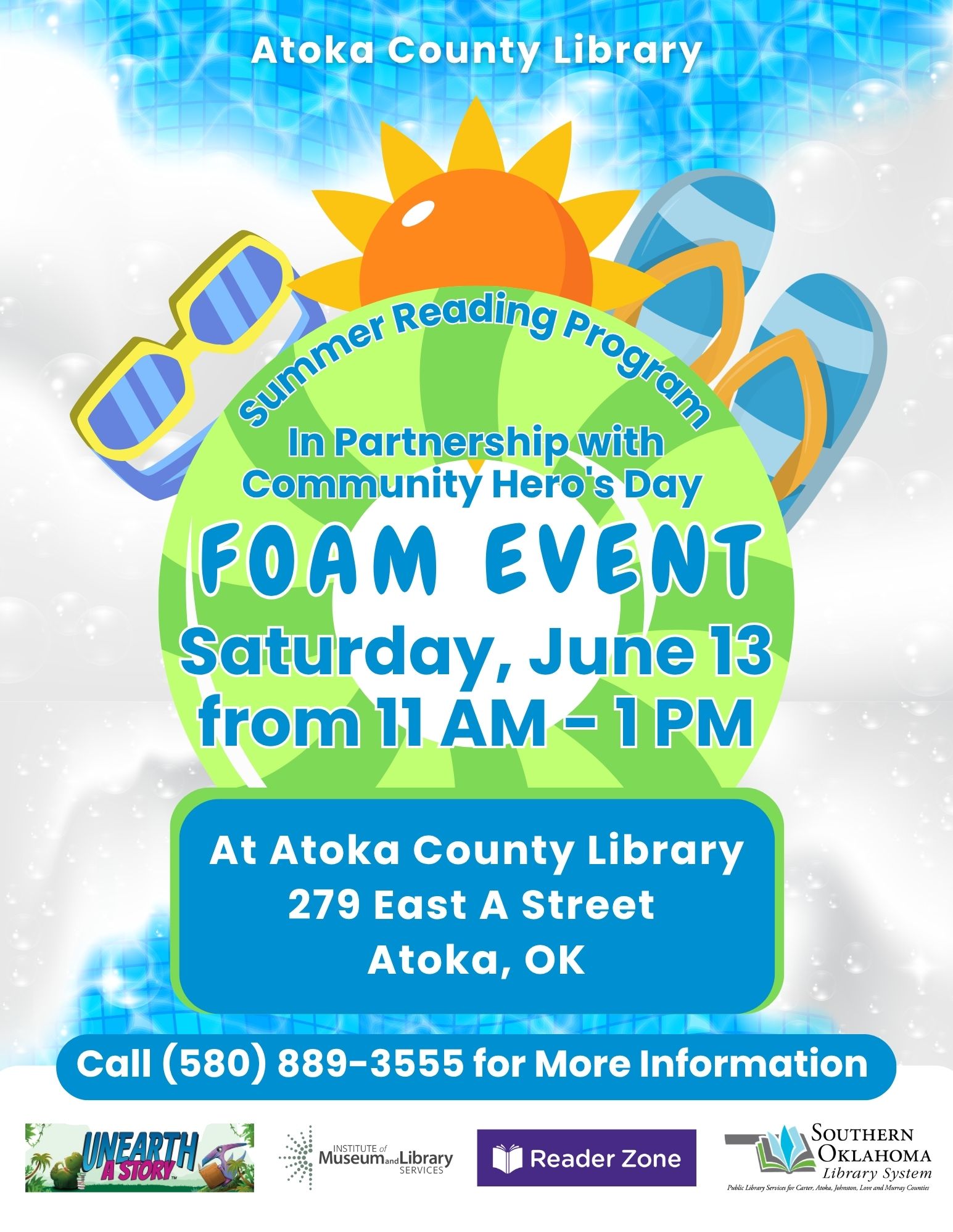Foam Party ACL SRP 2026 Flyer PR