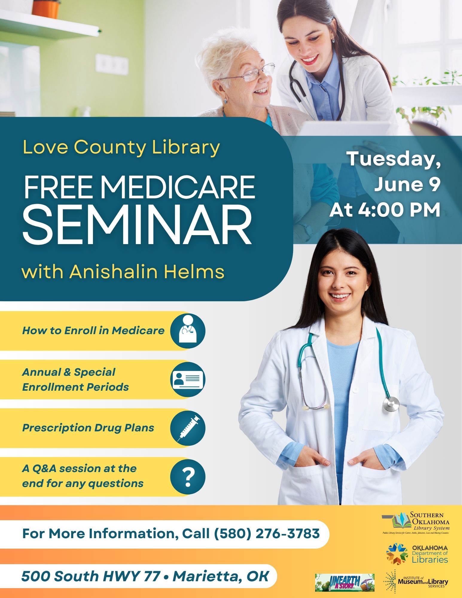 Medicare Seminar LCL Flyer June 2026