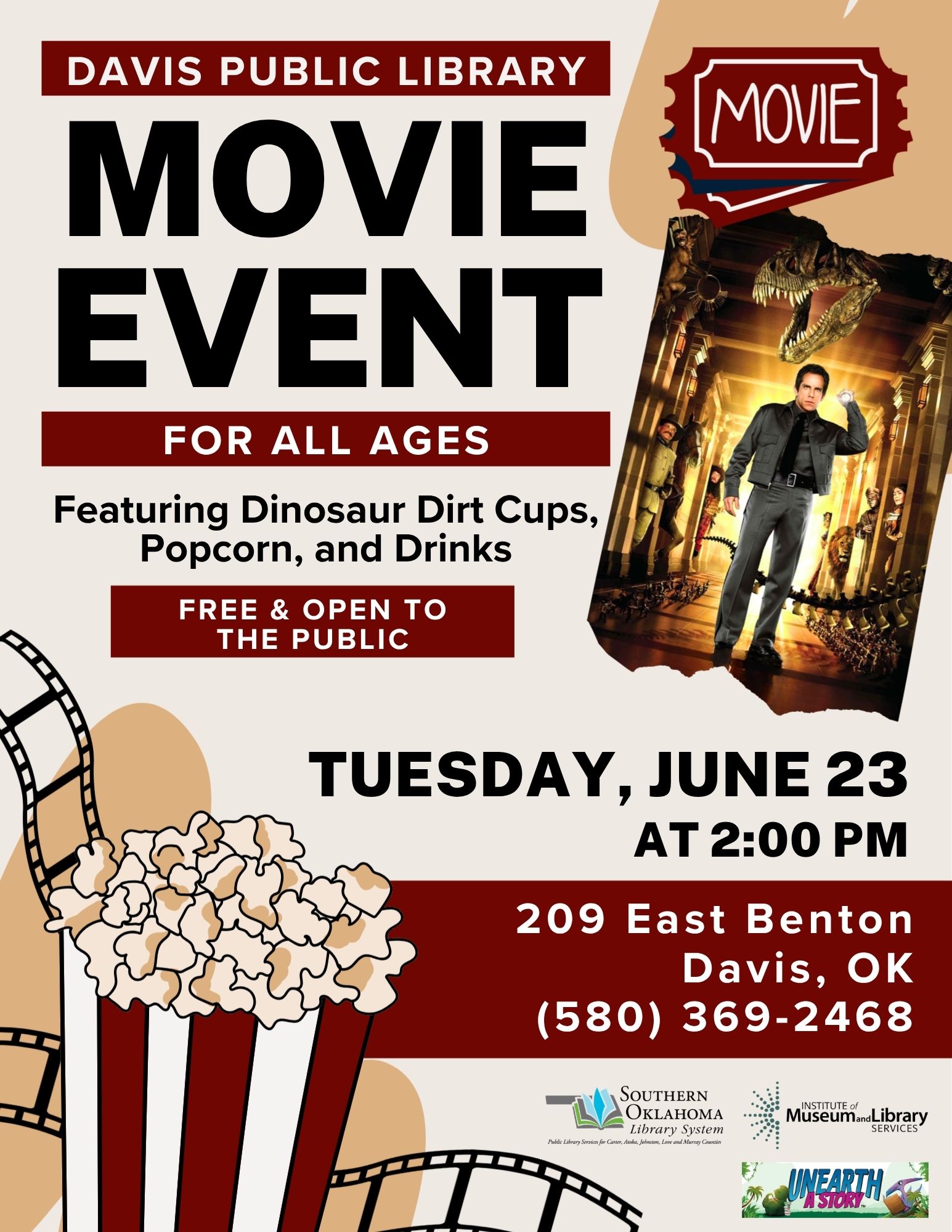 Movie Event Flyer DPL SRP 2026